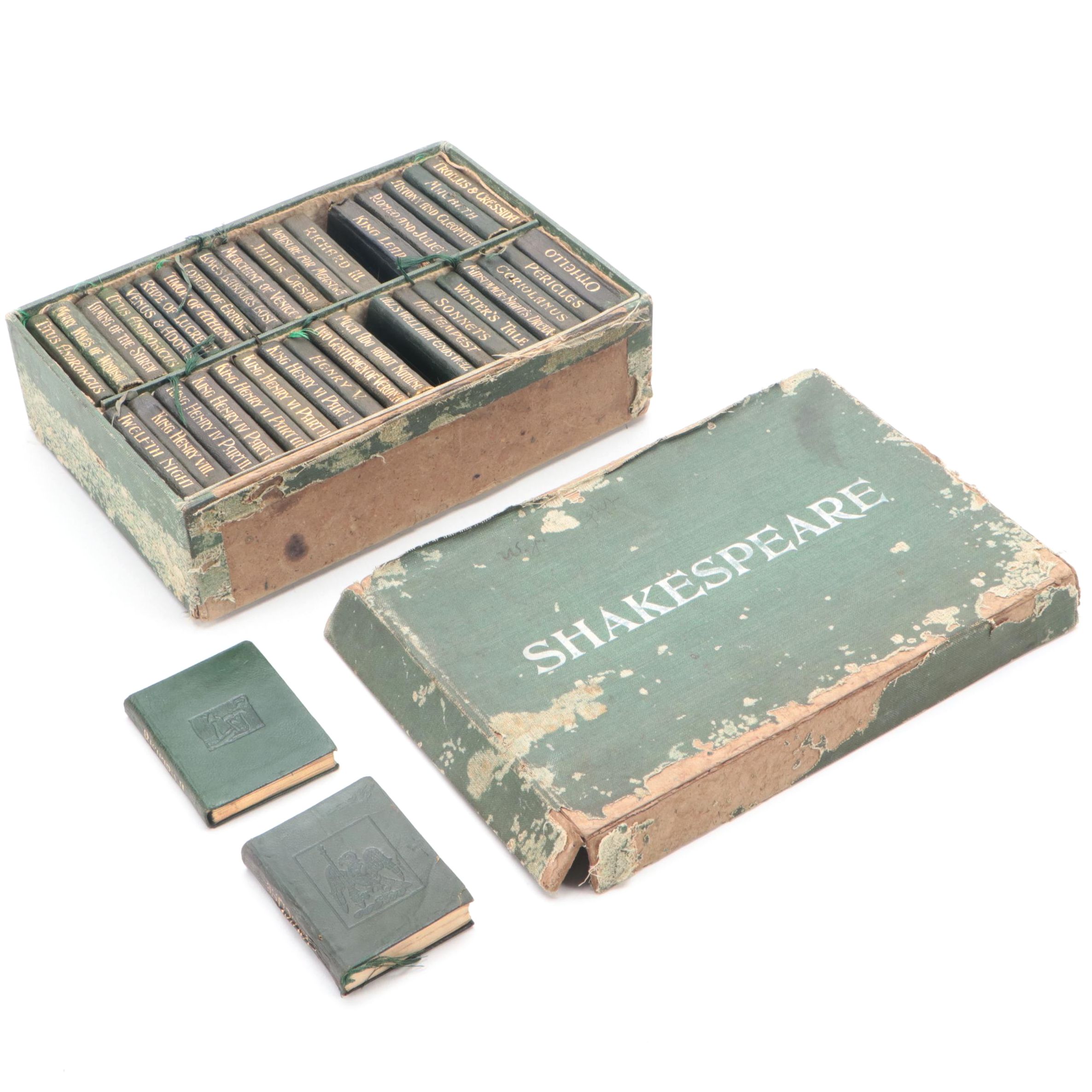 Anthony Treherne & Co. Miniature Shakespeare in 38 Volumes, 1904-1907