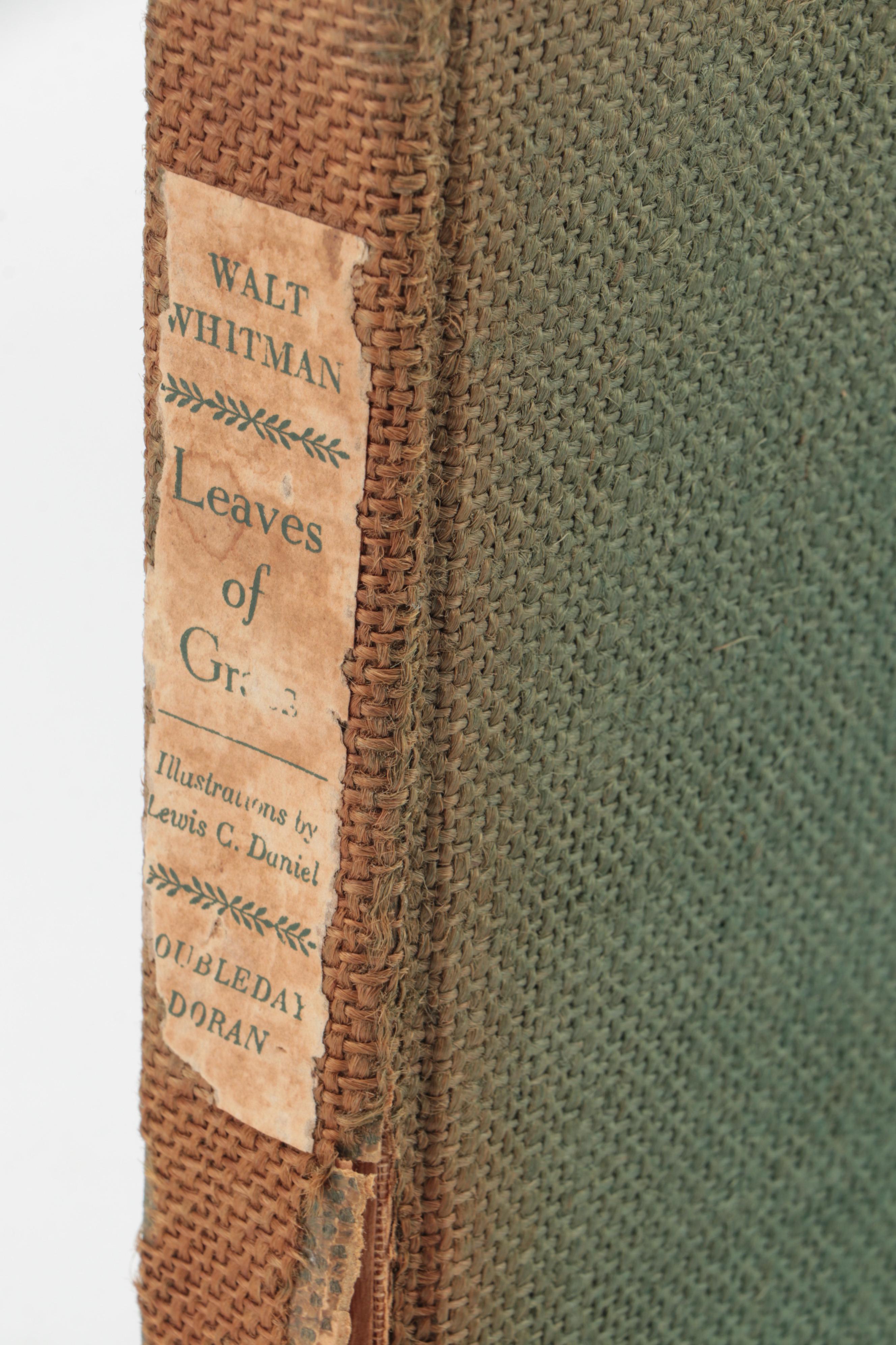 Illustrated "Leaves of Grass" by Walt Whitman, 1940