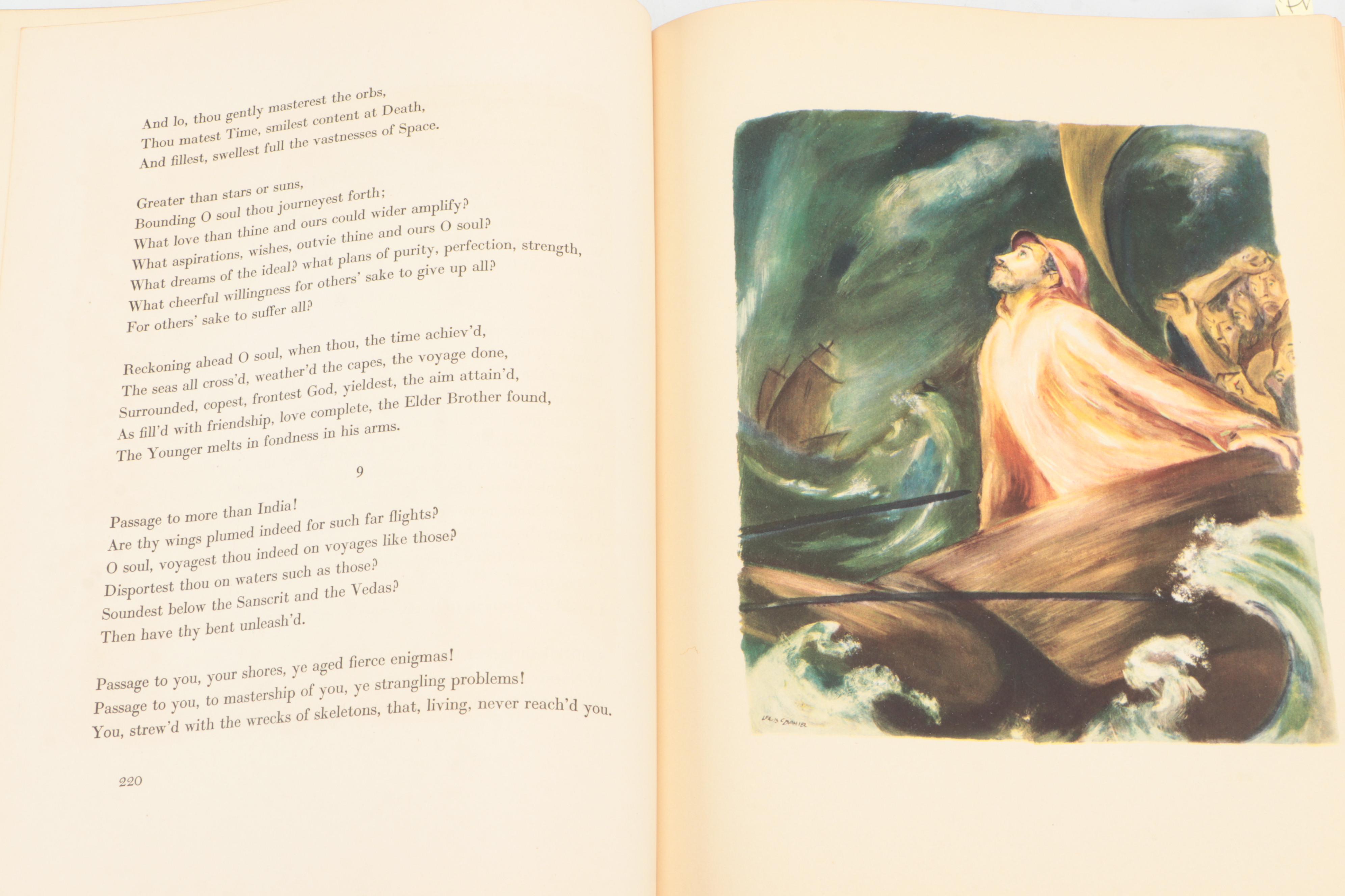 Illustrated "Leaves of Grass" by Walt Whitman, 1940