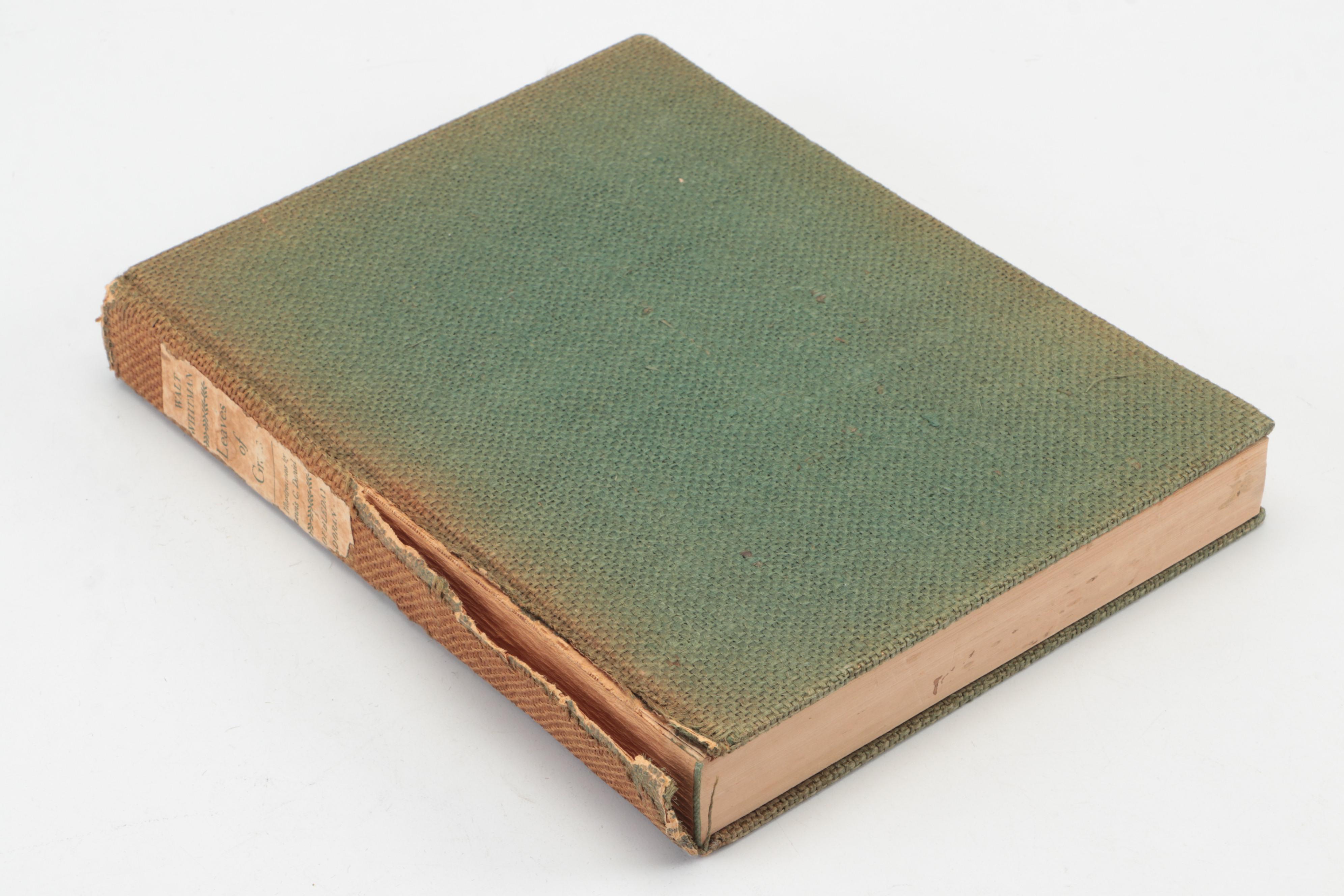 Illustrated "Leaves of Grass" by Walt Whitman, 1940