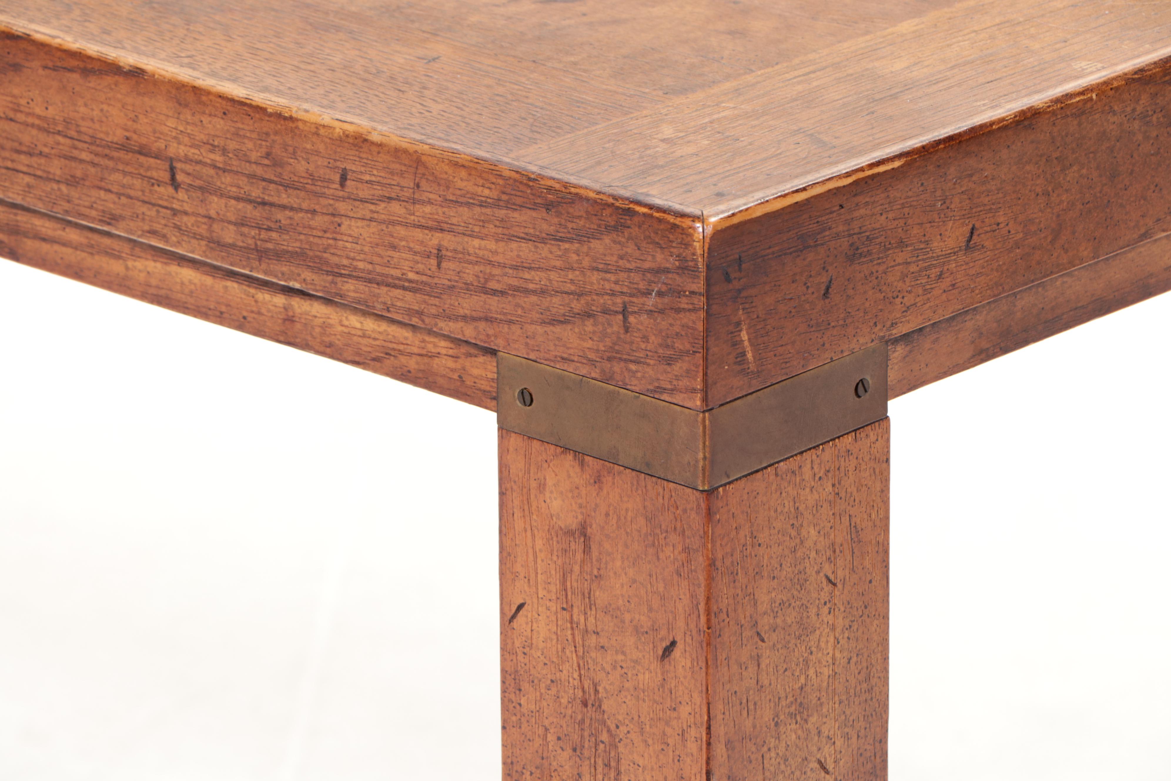 Drexel-Heritage "Woodbriar" Modernist Seven-Piece Dining Set, 1970s