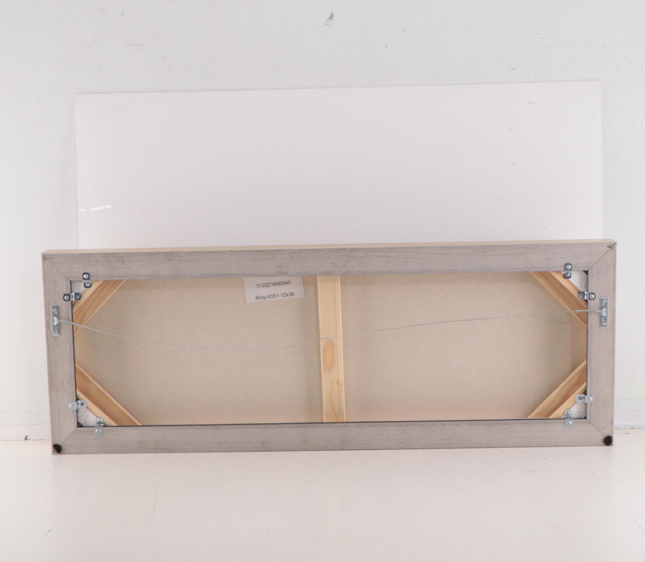 Bing Modernist Acrylic Painting of Abstract Faces