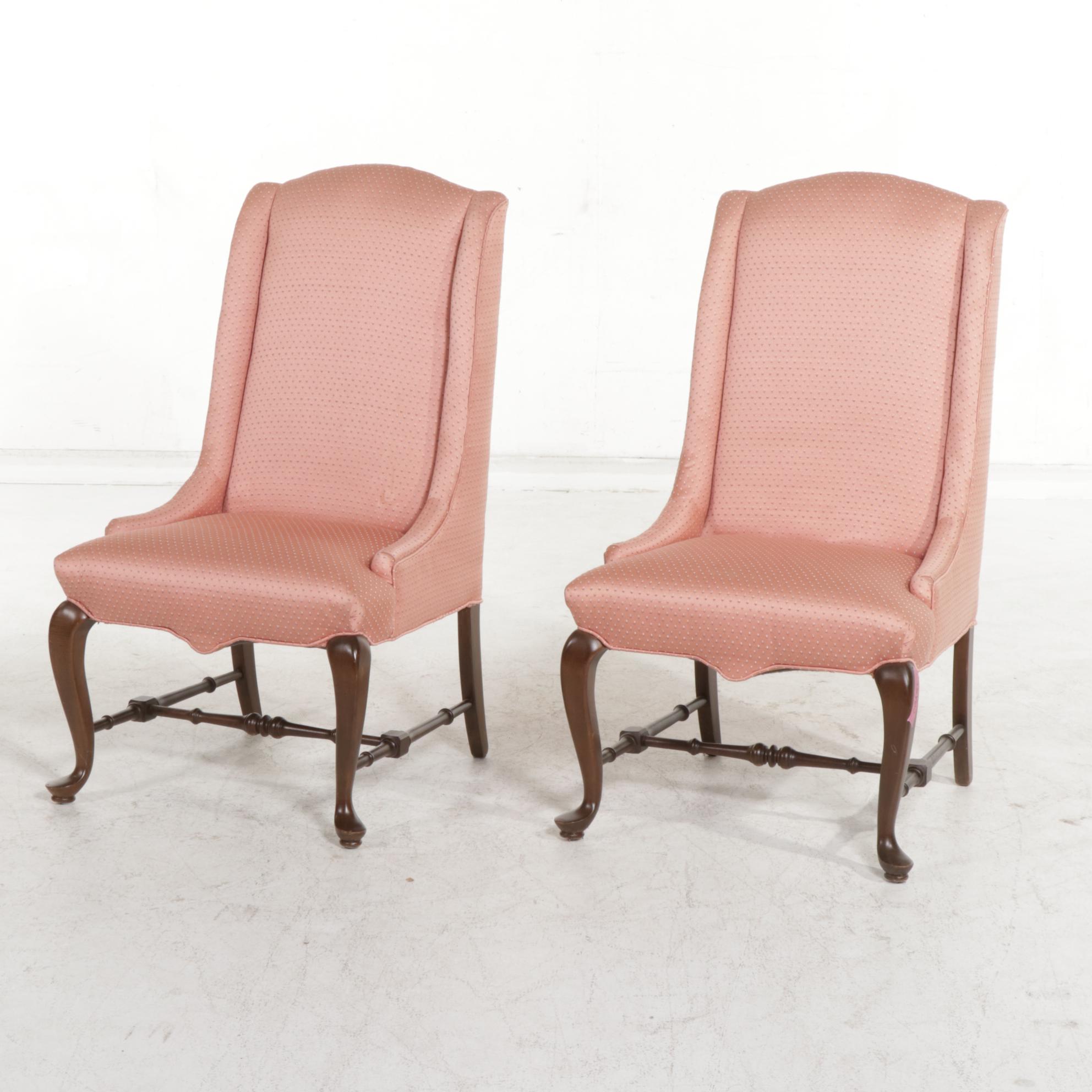 Pair of Ethan Allen "Traditional Classics" Queen Anne Style Side Chairs