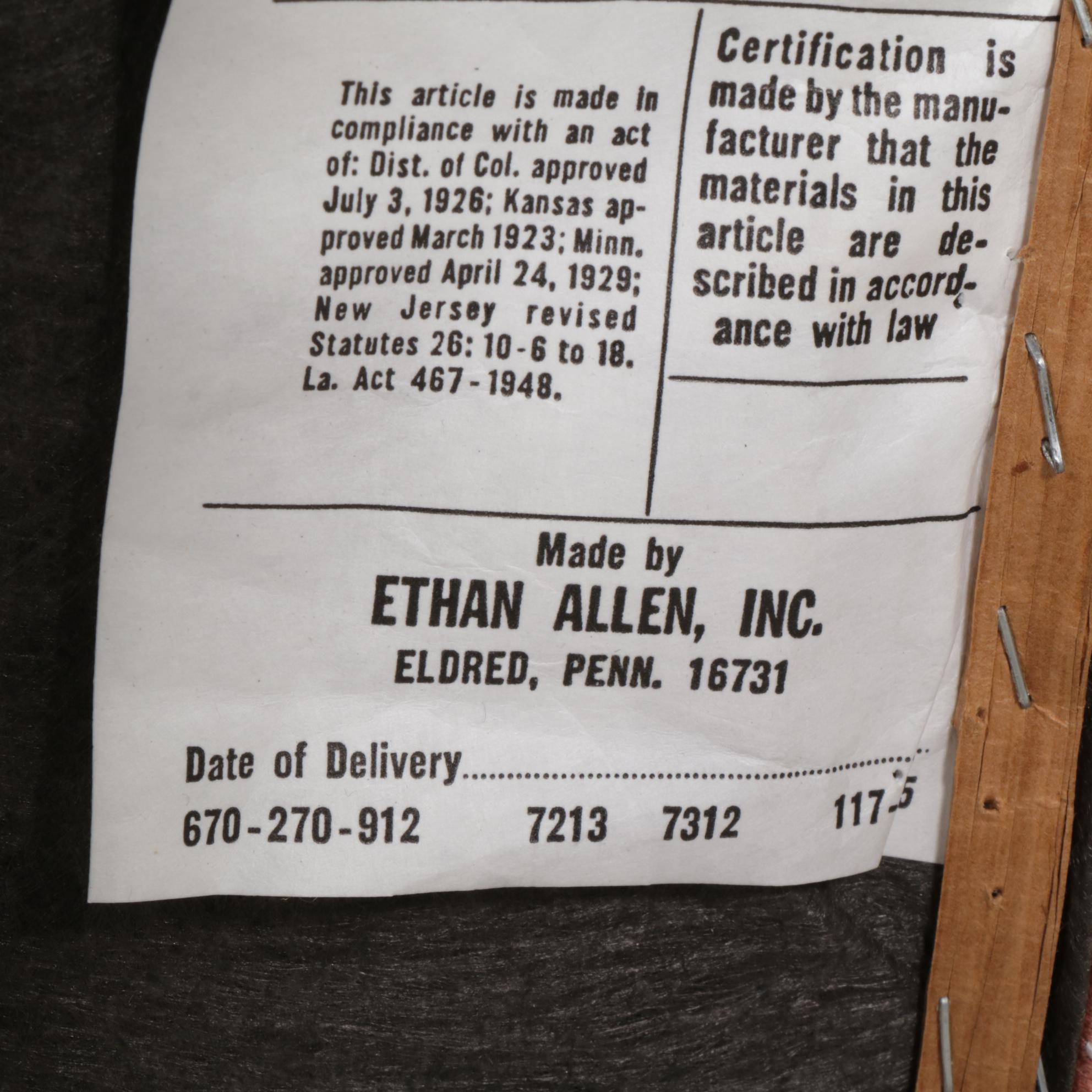 Pair of Ethan Allen "Traditional Classics" Queen Anne Style Side Chairs