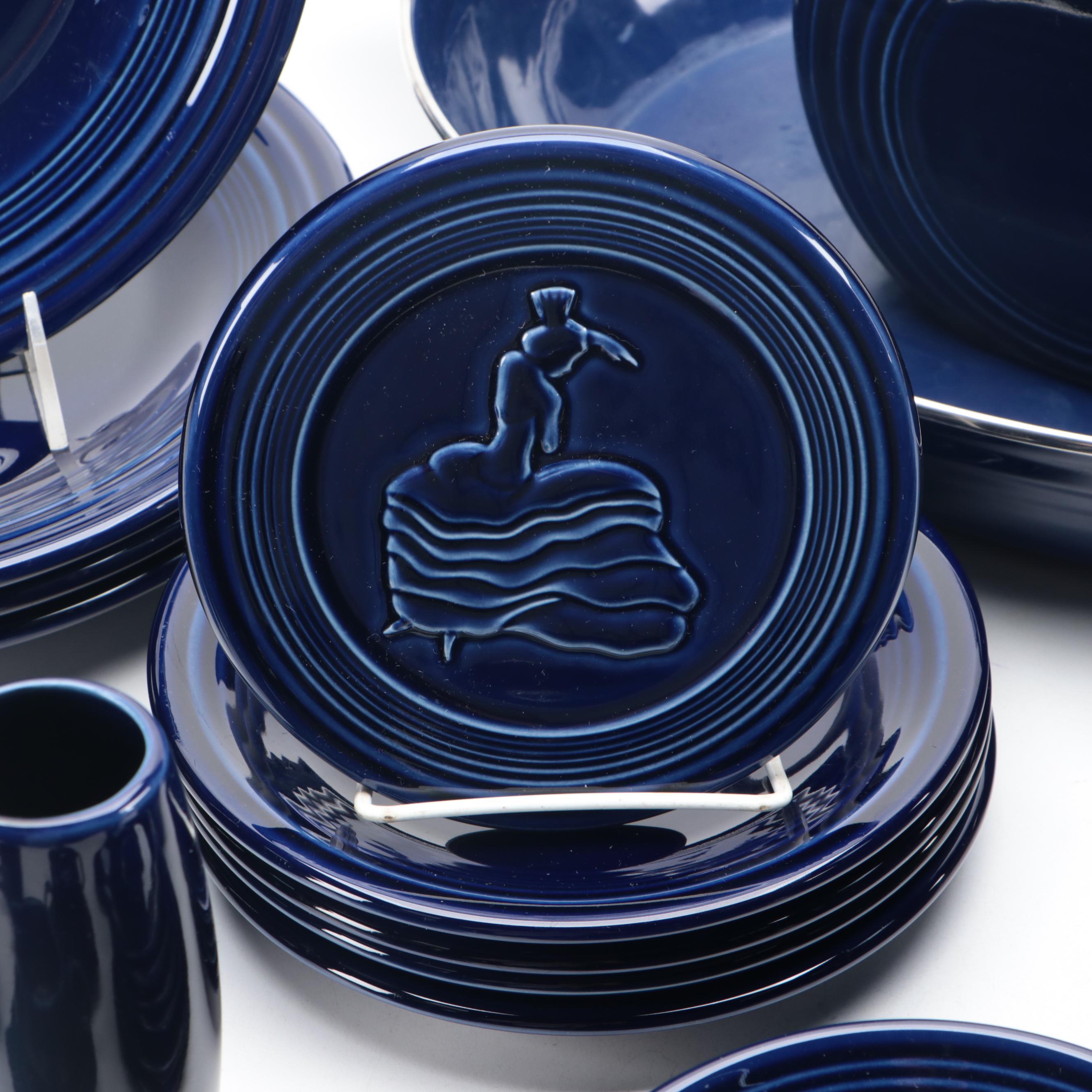 Homer Laughlin Dark Blue Fiestaware Collection