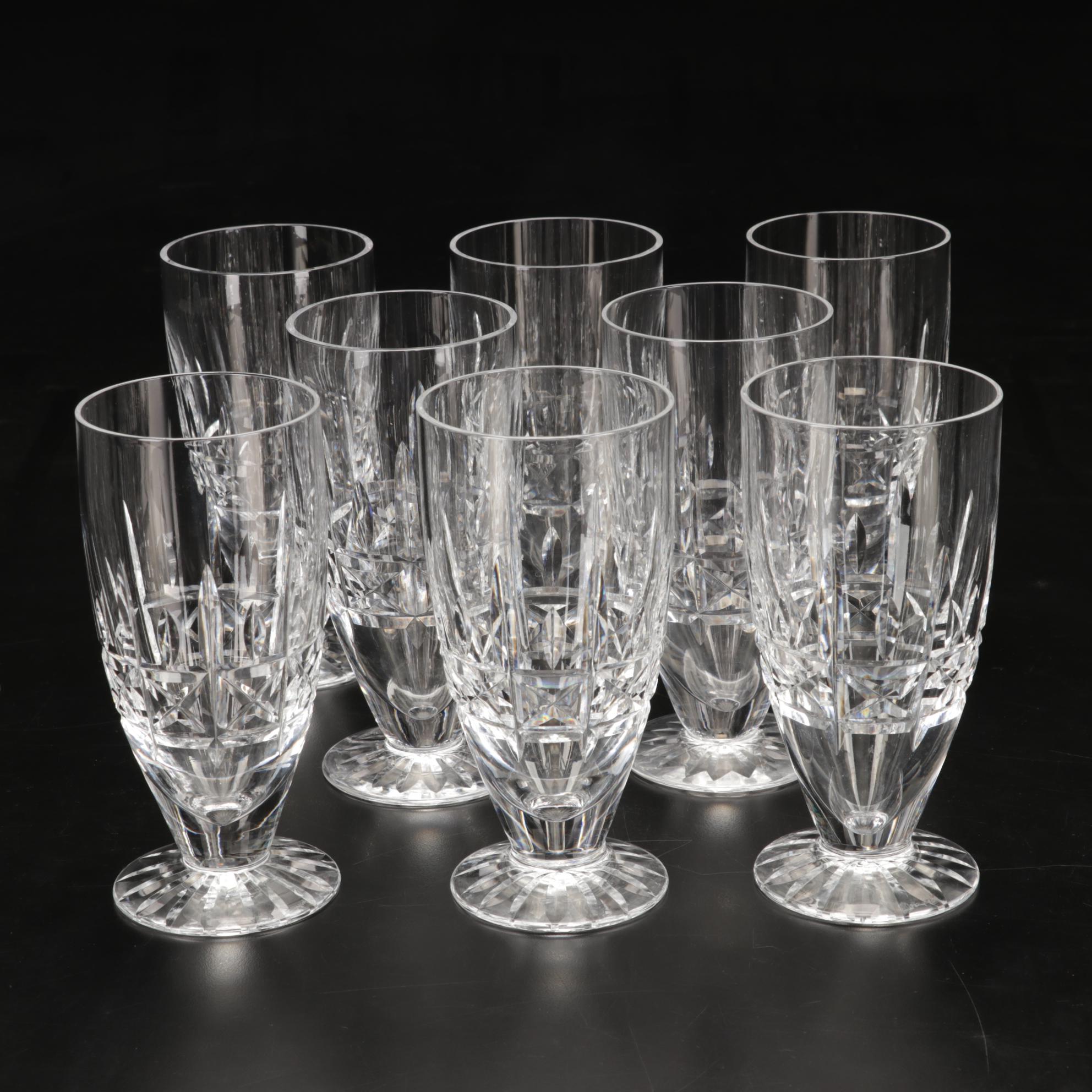 Waterford Crystal "Kylemore" Iced Tea Glasses, 1966-2017