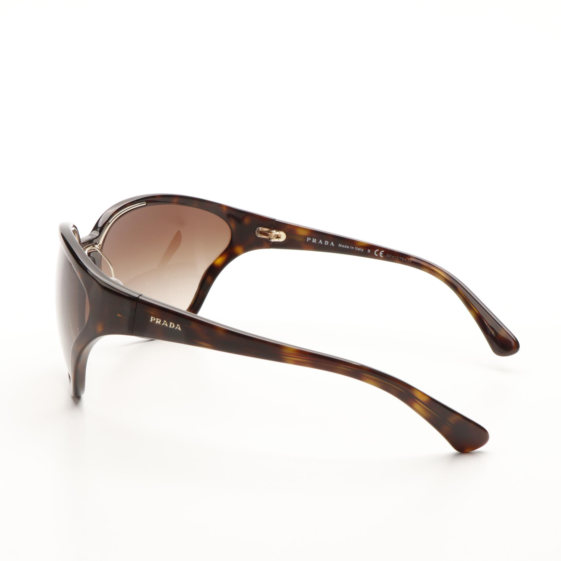 Prada PR22VS Butterfly Havana Brown Gradient Sunglasses With Case