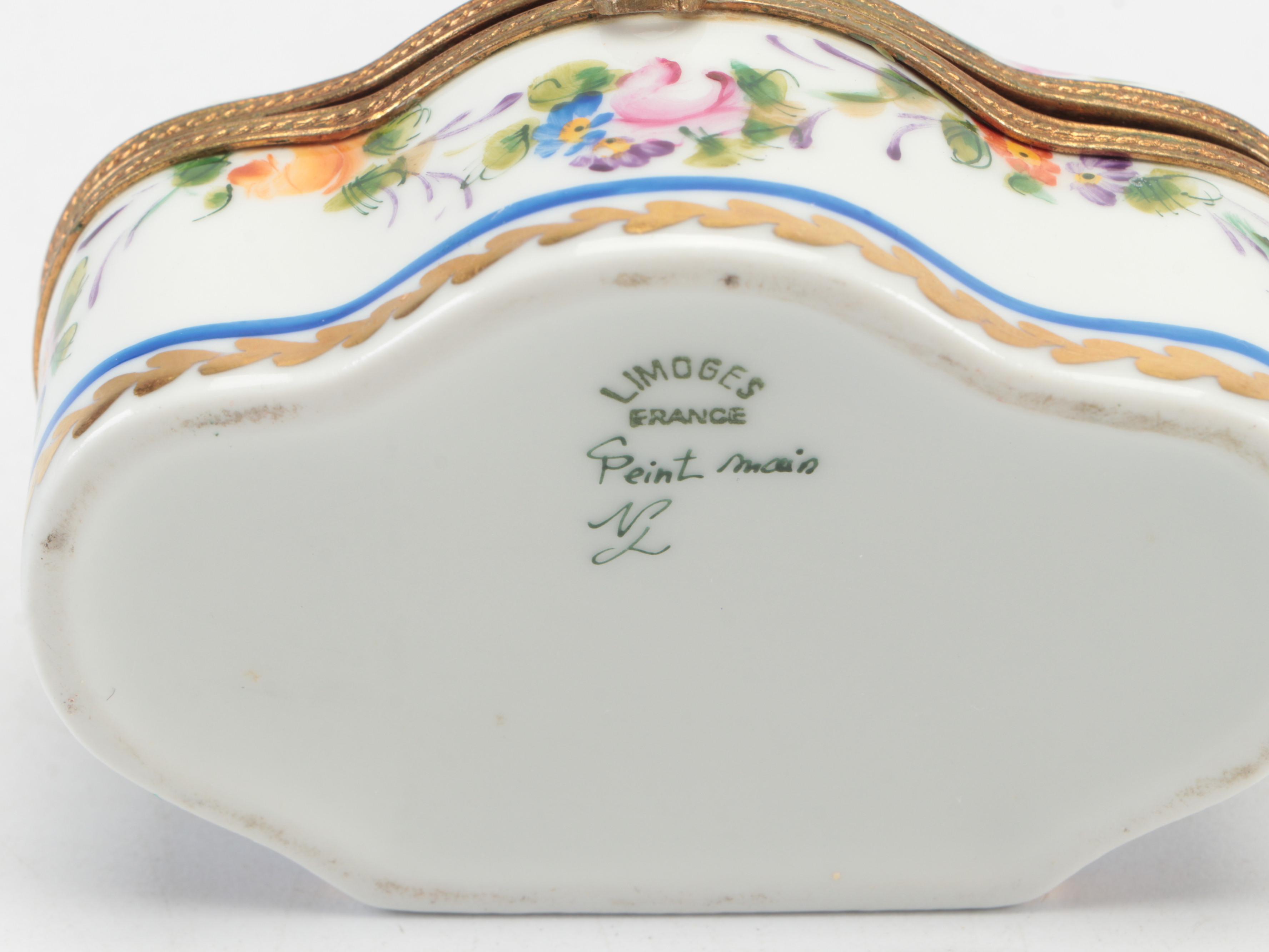 Puy de Dôme Judaica and Other French Porcelain Limoges Boxes
