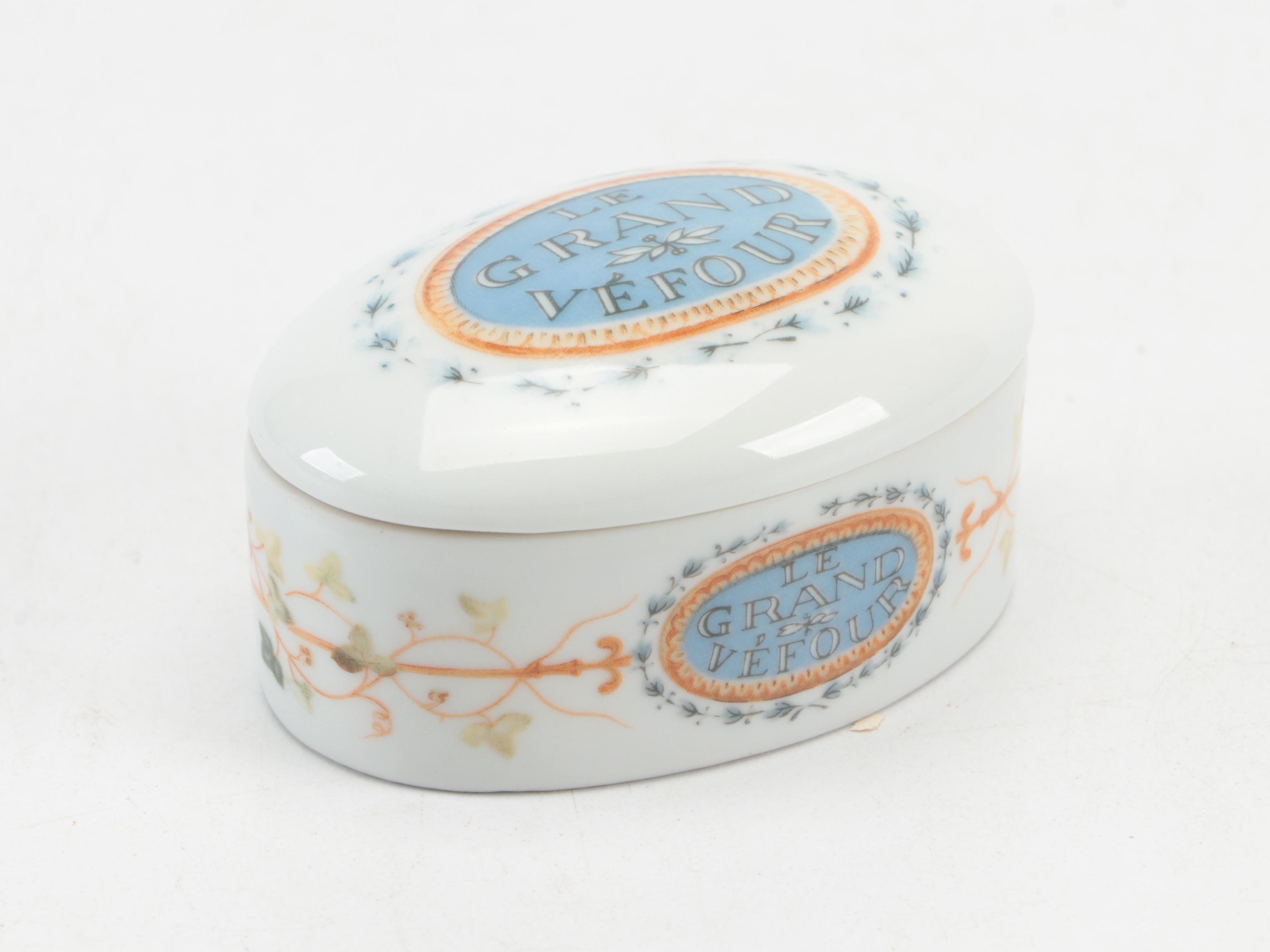 Puy de Dôme Judaica and Other French Porcelain Limoges Boxes