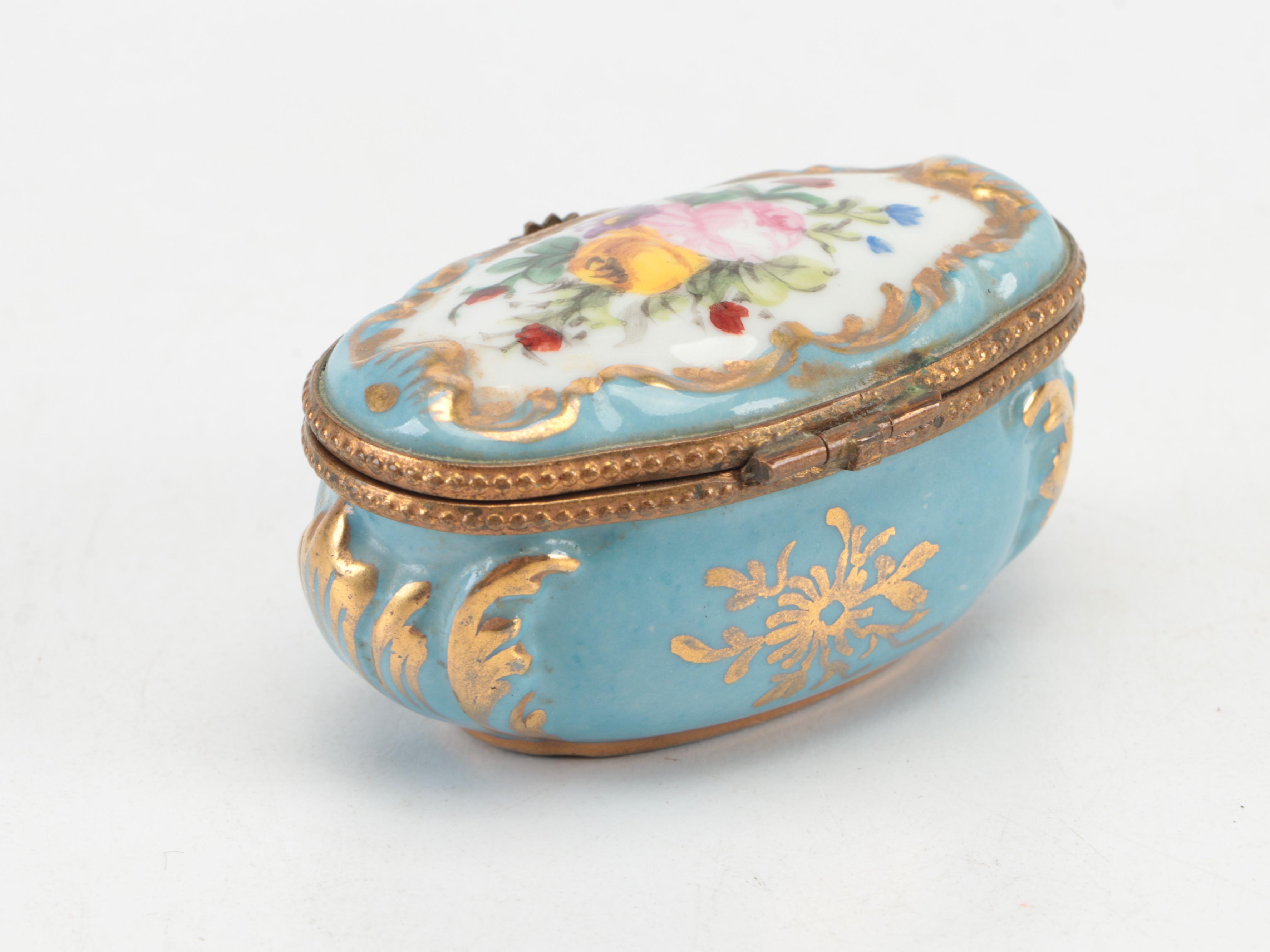 Puy de Dôme Judaica and Other French Porcelain Limoges Boxes