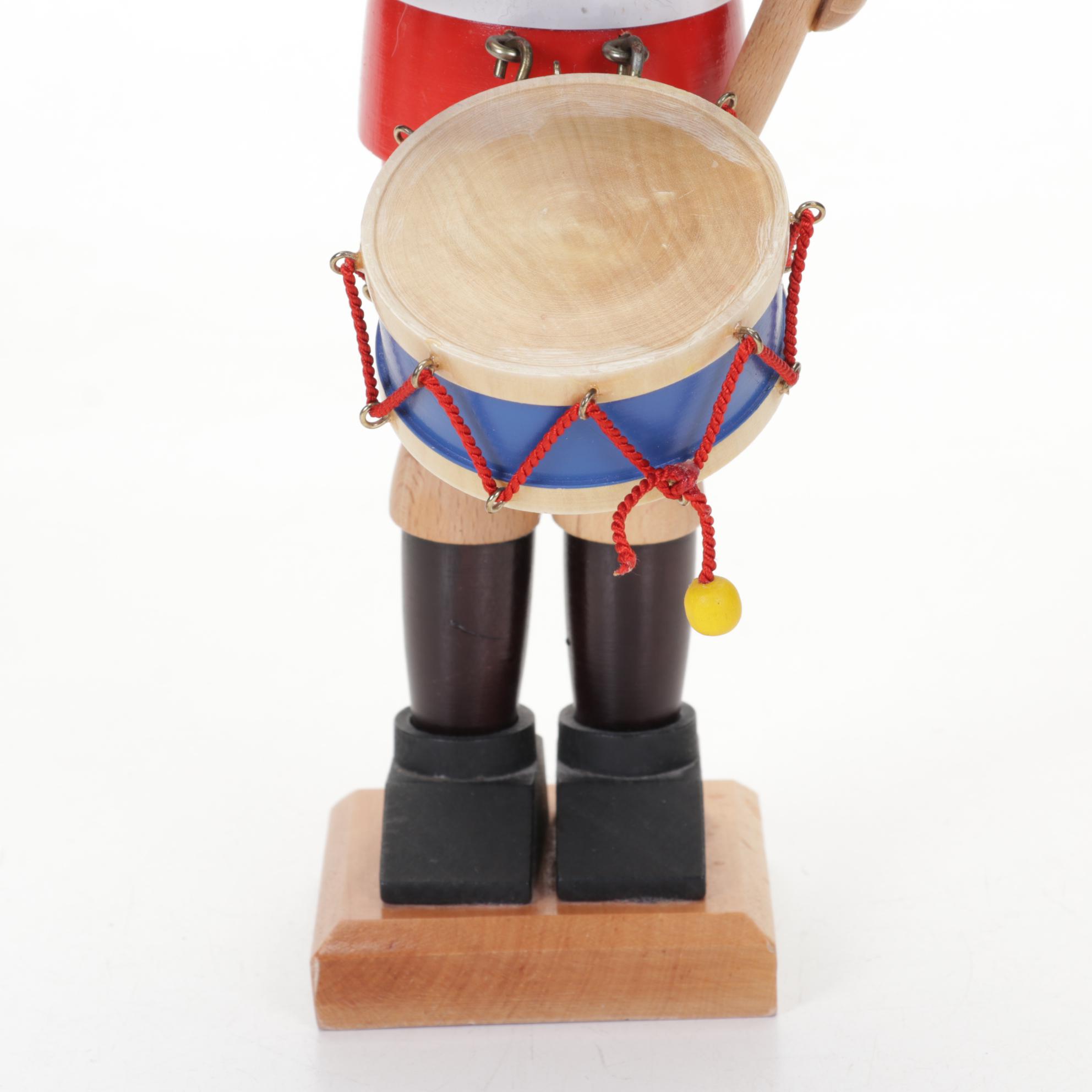Steinbach Handmade Wooden Drummer Nutcracker