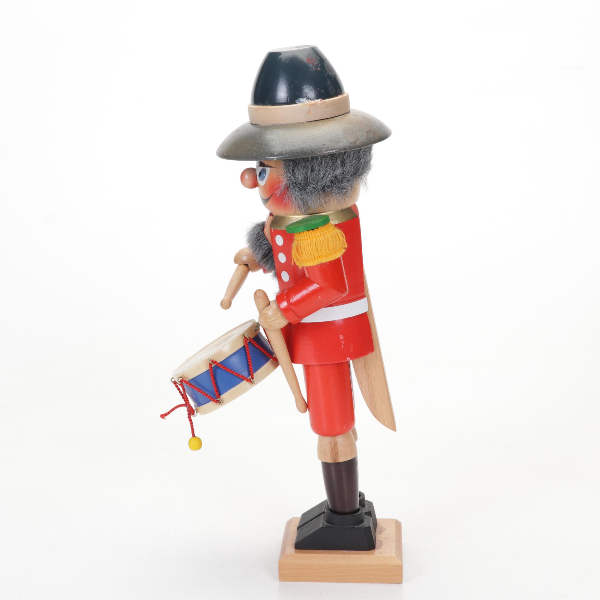 Steinbach Handmade Wooden Drummer Nutcracker
