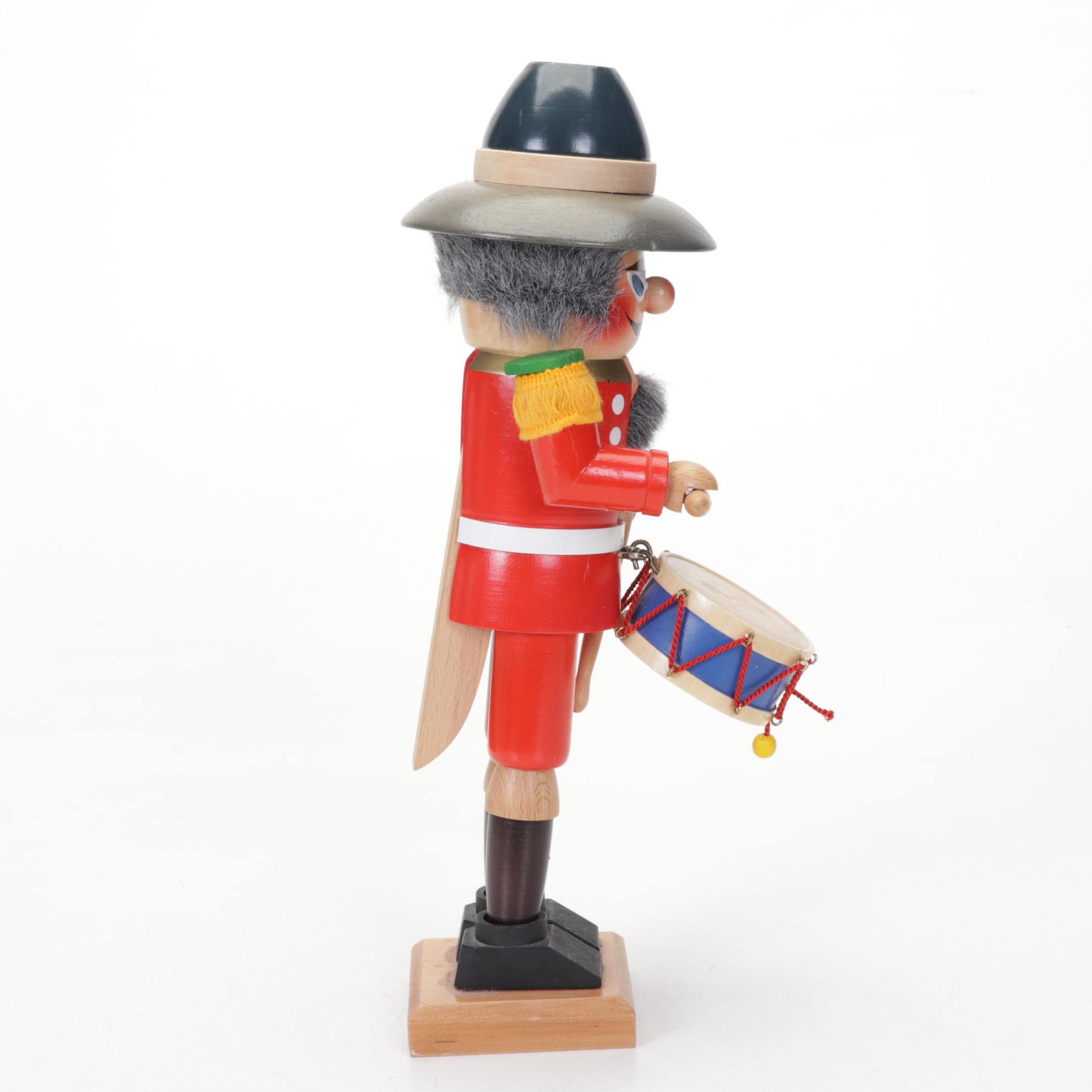 Steinbach Handmade Wooden Drummer Nutcracker