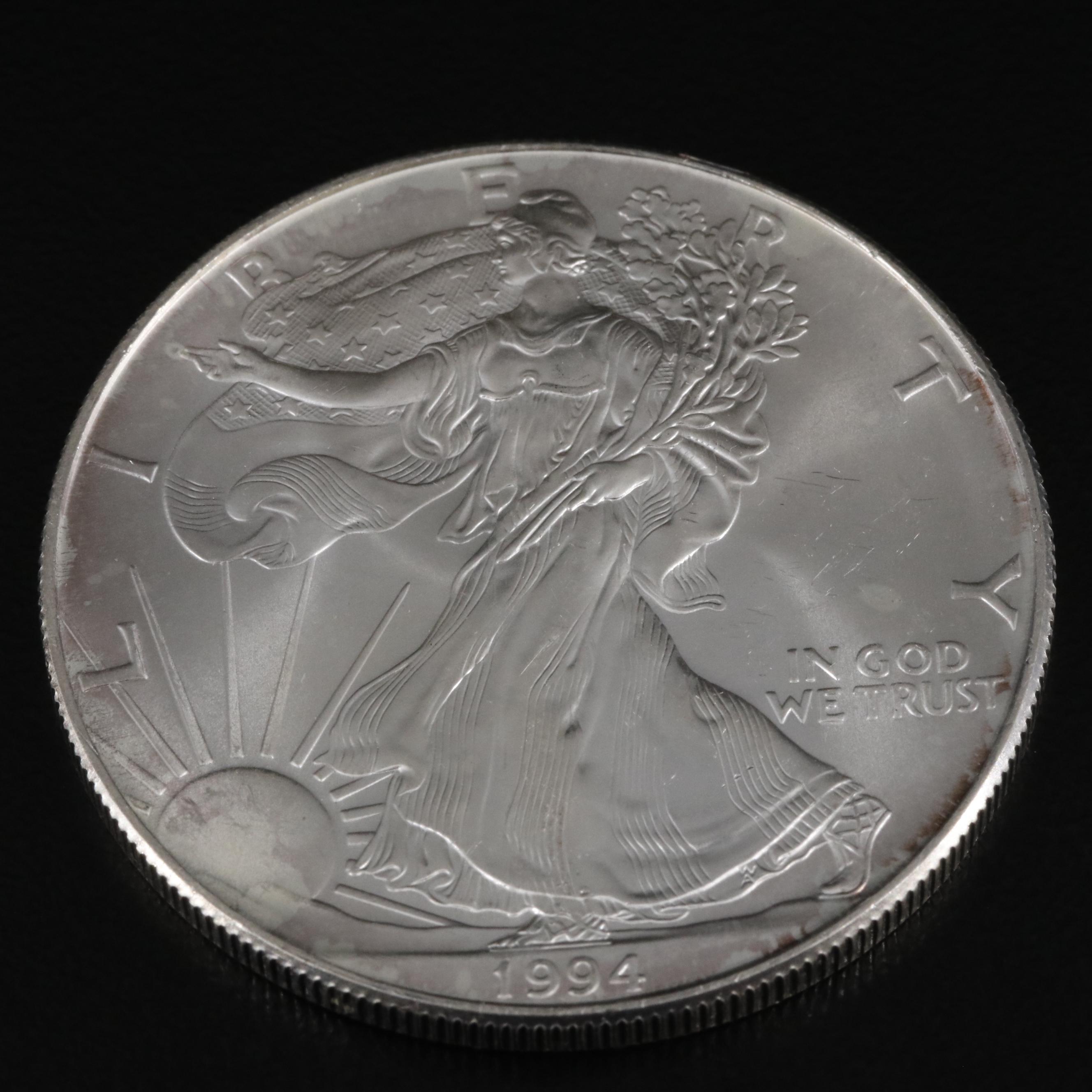 Roll of Twenty 1994 American Silver Eagles