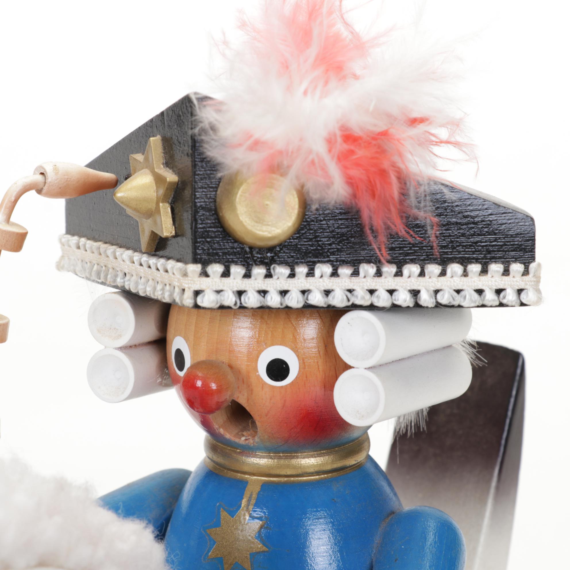 Steinbach Hand-Crafted "Frederick the Great" Wooden Smoker