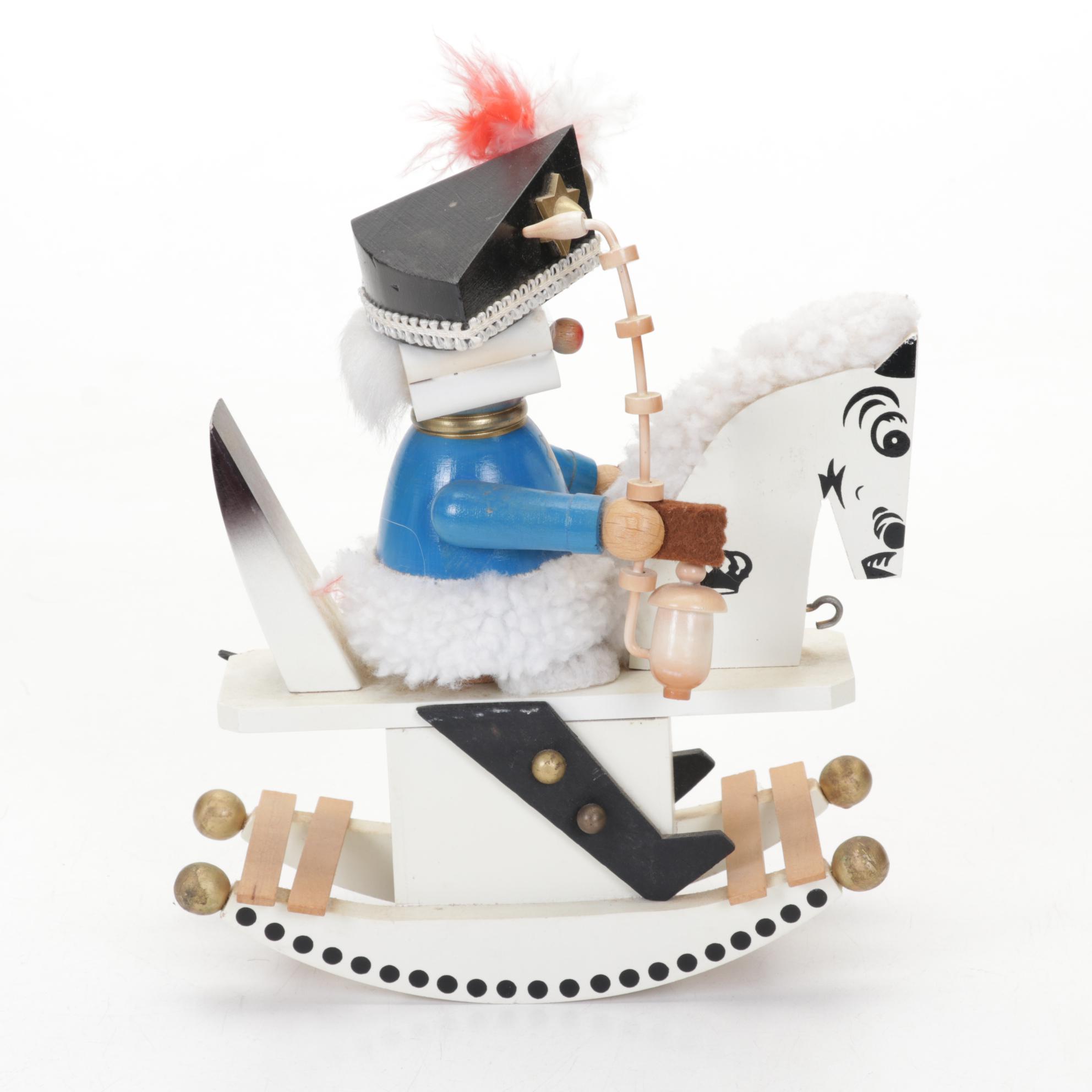 Steinbach Hand-Crafted "Frederick the Great" Wooden Smoker