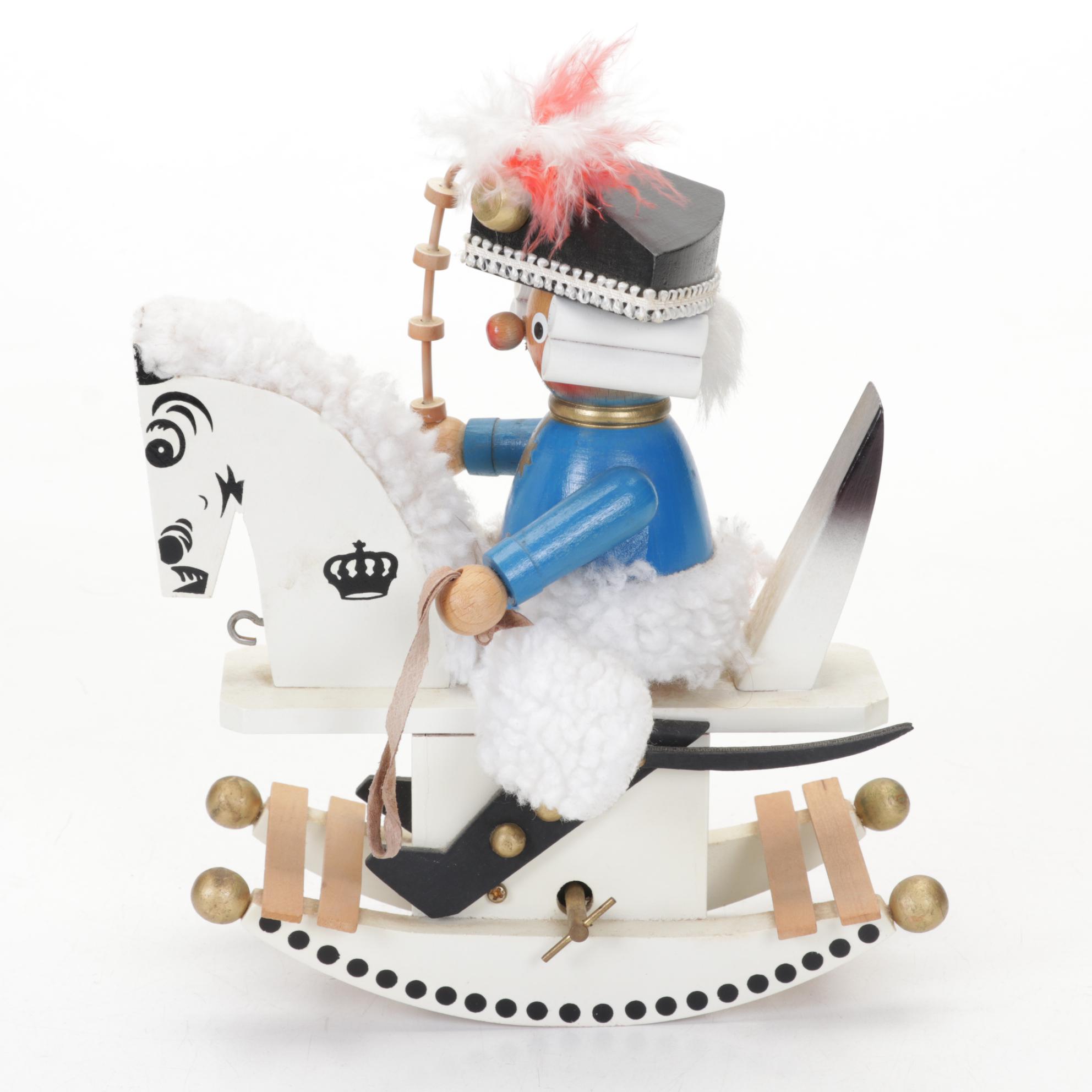 Steinbach Hand-Crafted "Frederick the Great" Wooden Smoker