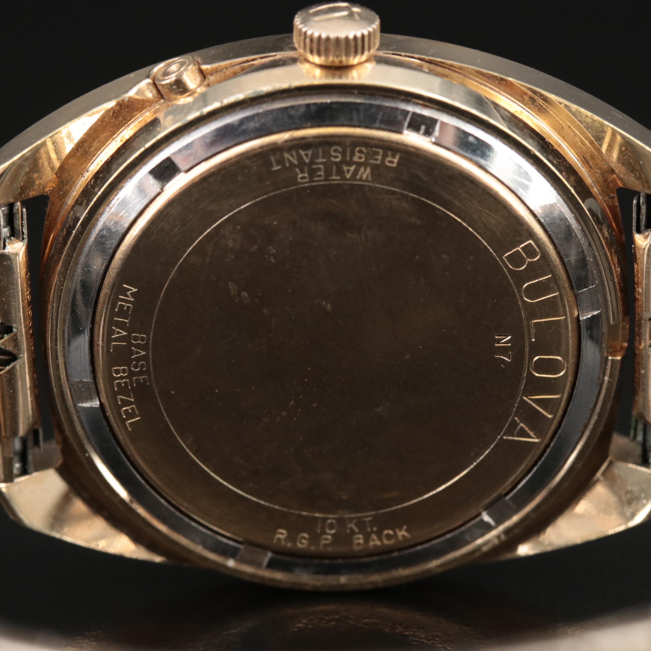 1977 Bulova Accutron Quartz Day-Date Watch