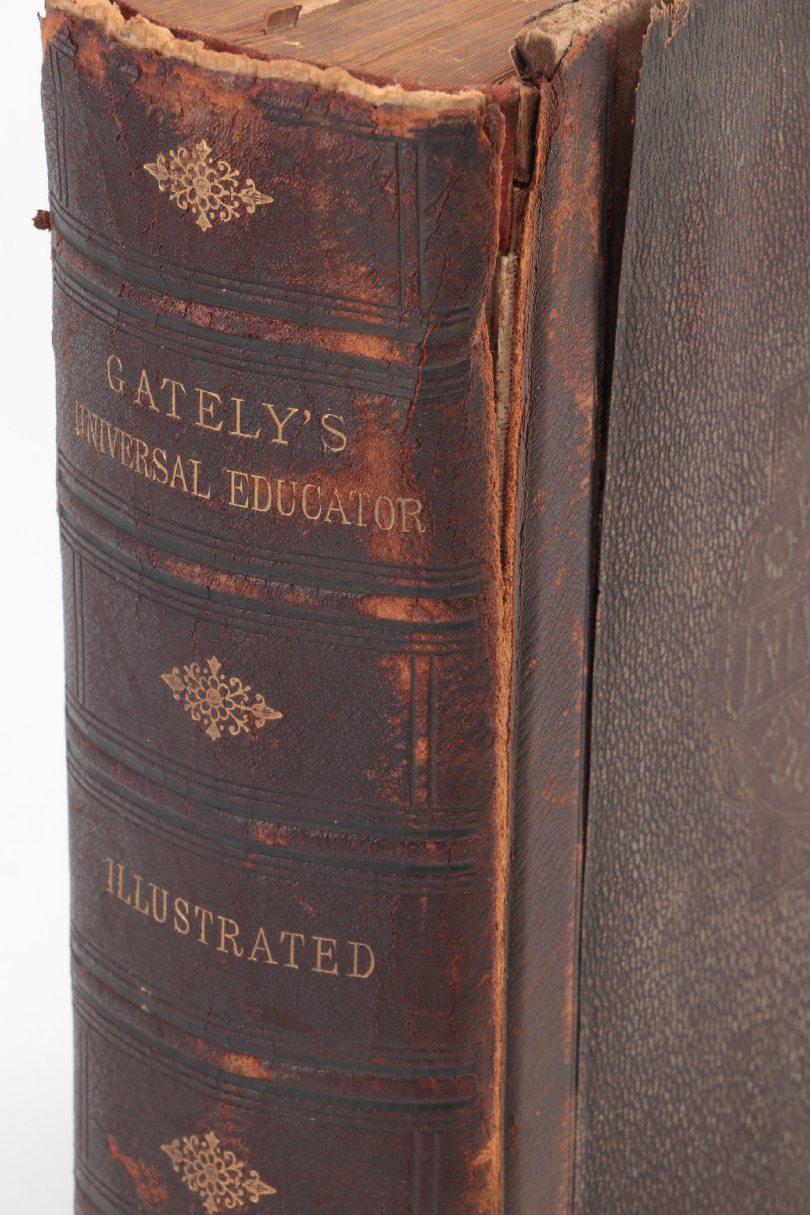 Illustrated "Gately's Universal Educator: An Educational Cyclopædia," 1883
