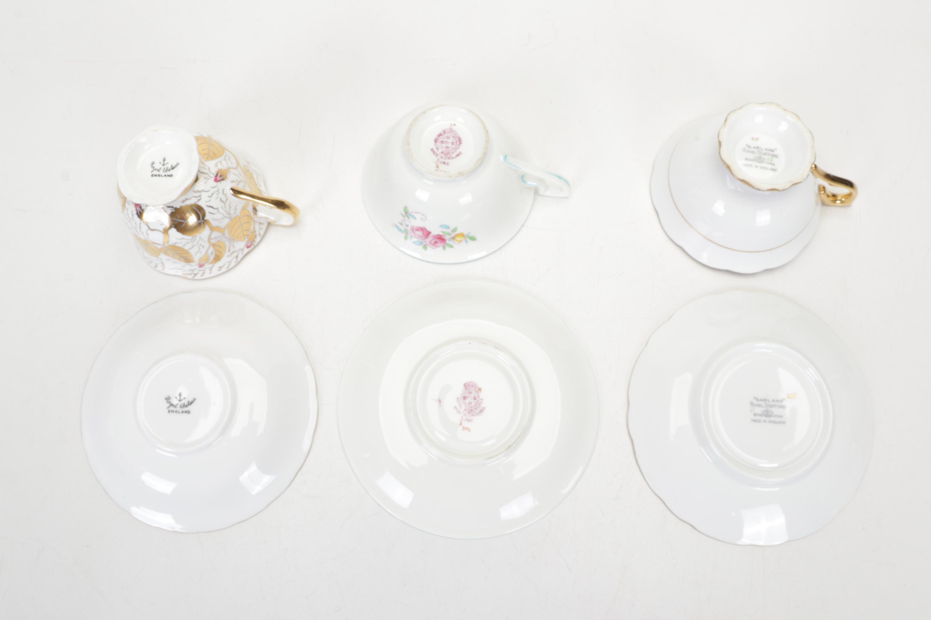 Royal Worcester "June" and Other Bone China Teacup and Saucer