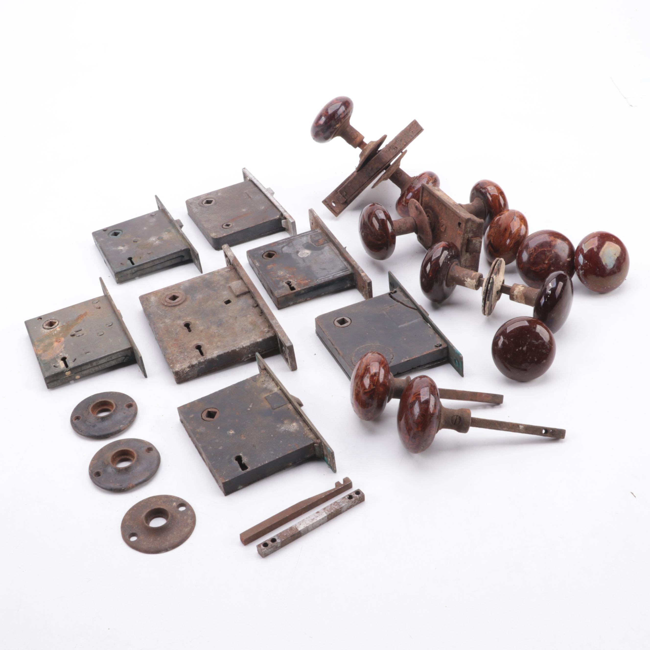 Victorian Locks and Door Handles