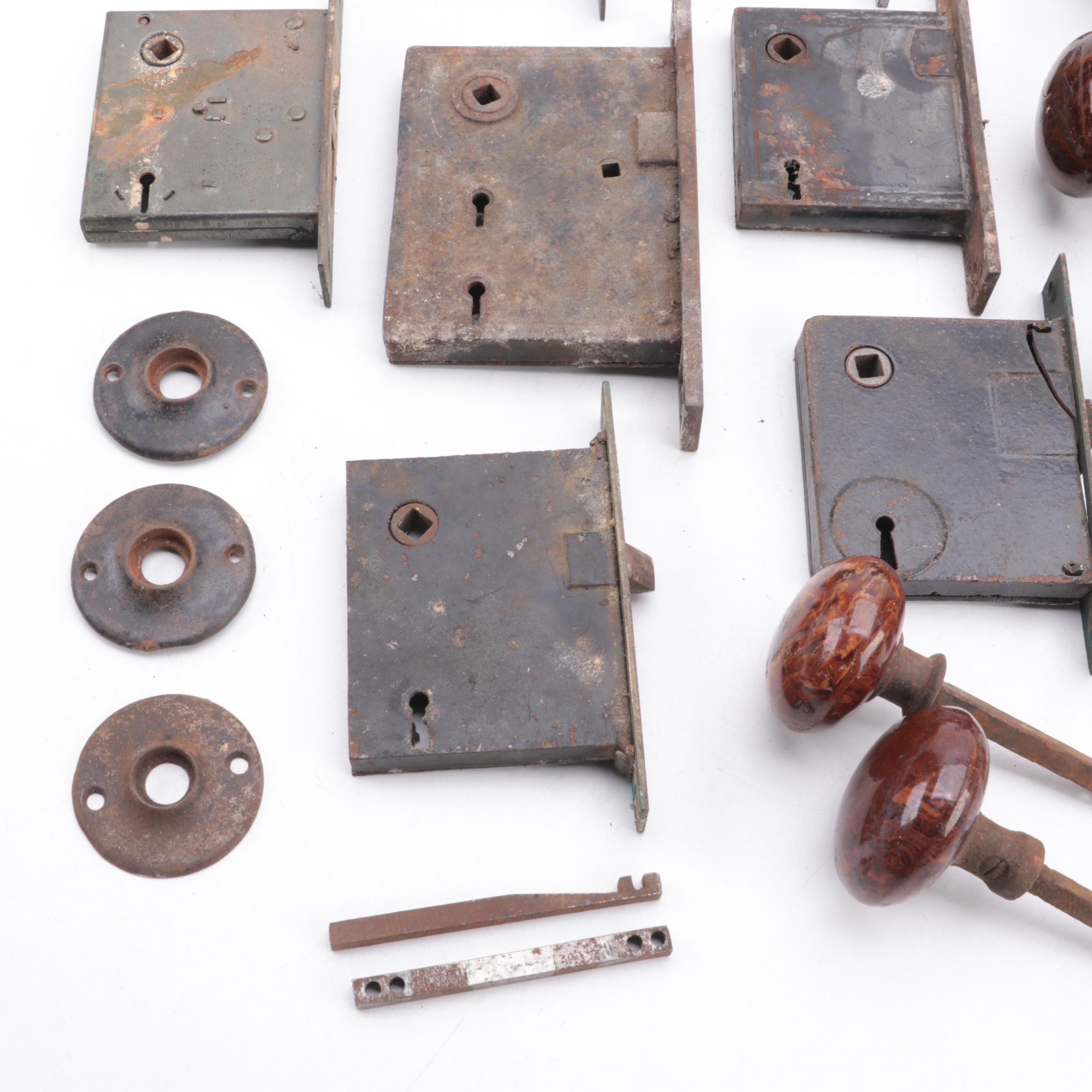 Victorian Locks and Door Handles