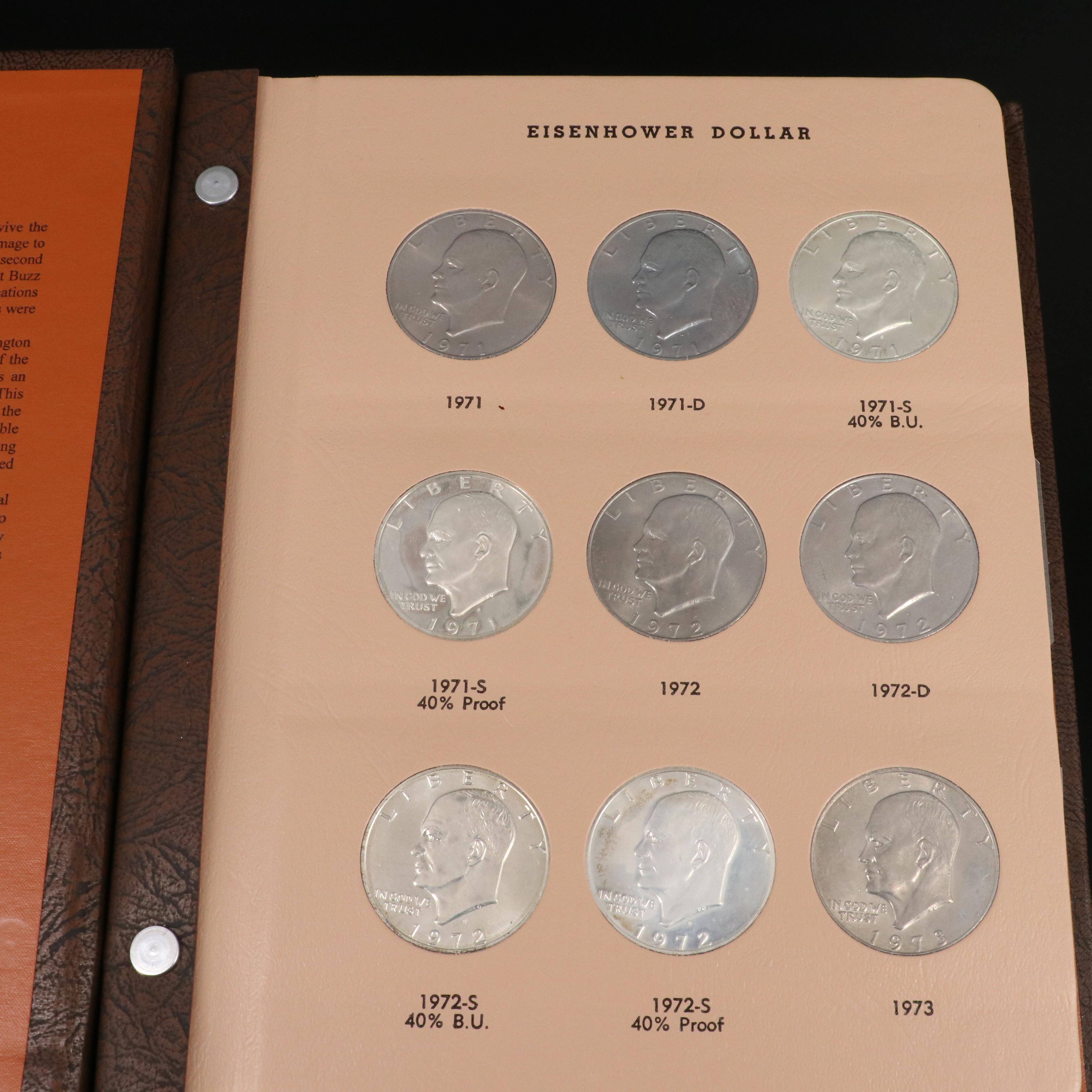 Complete Eisenhower Dollar Collection