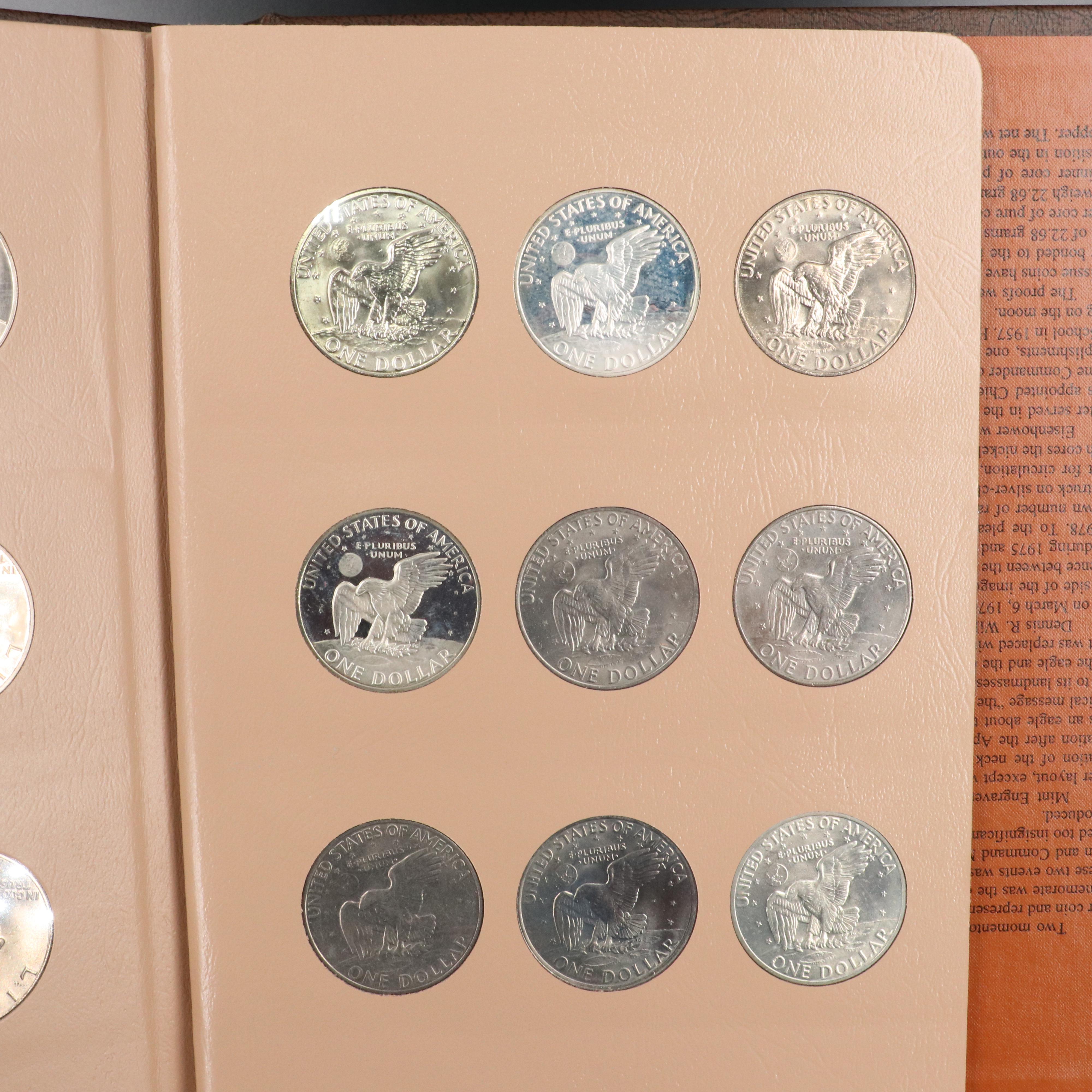 Complete Eisenhower Dollar Collection