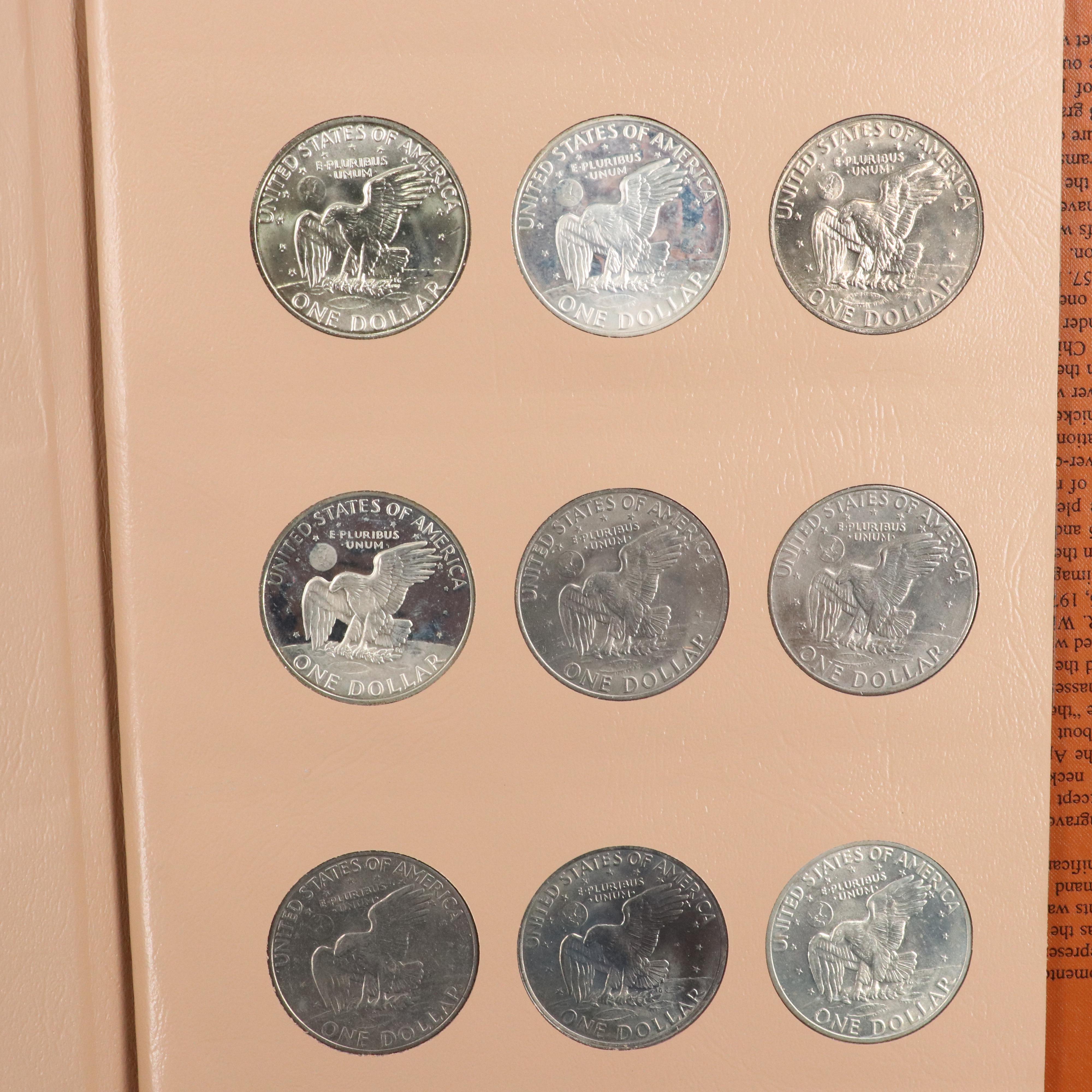 Complete Eisenhower Dollar Collection