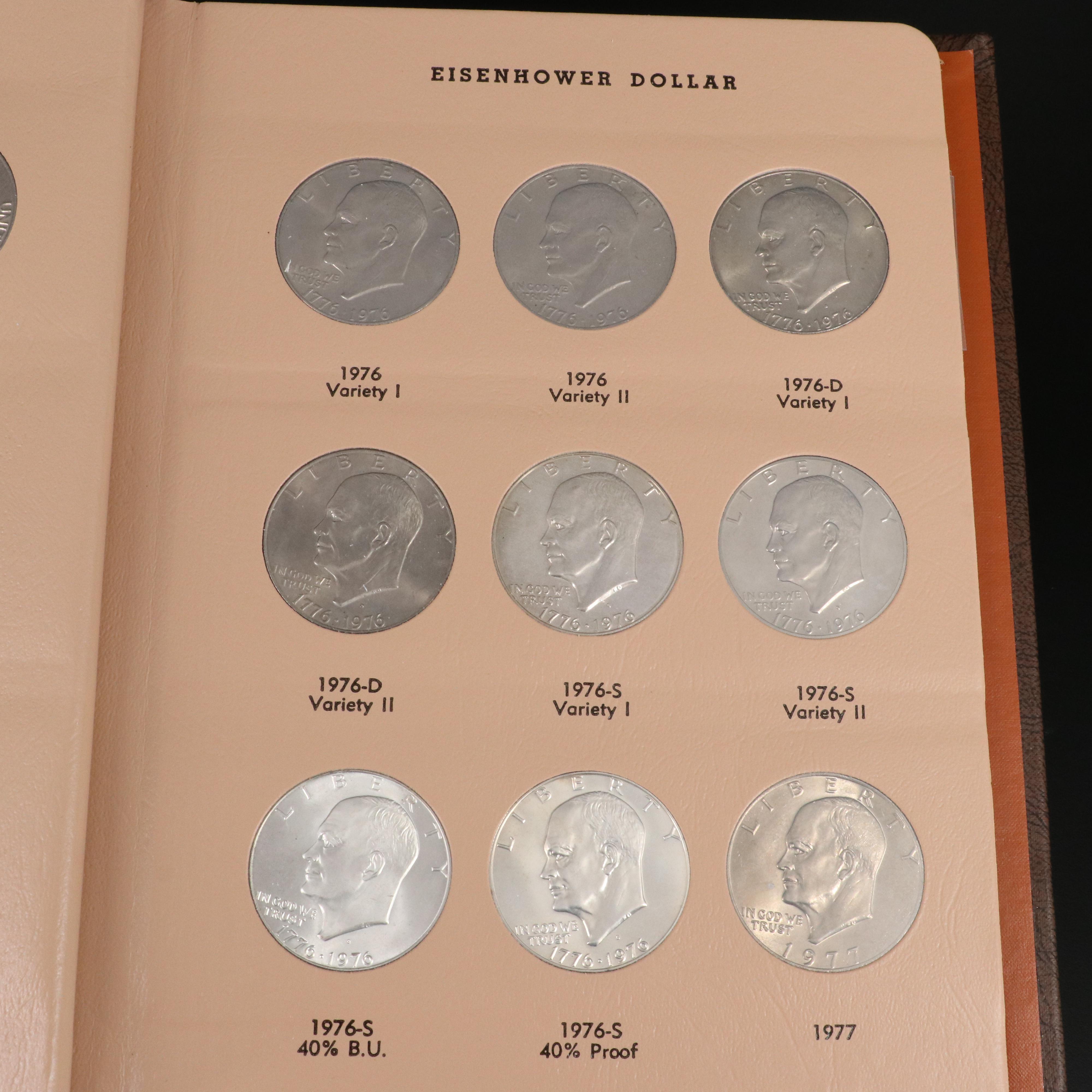 Complete Eisenhower Dollar Collection