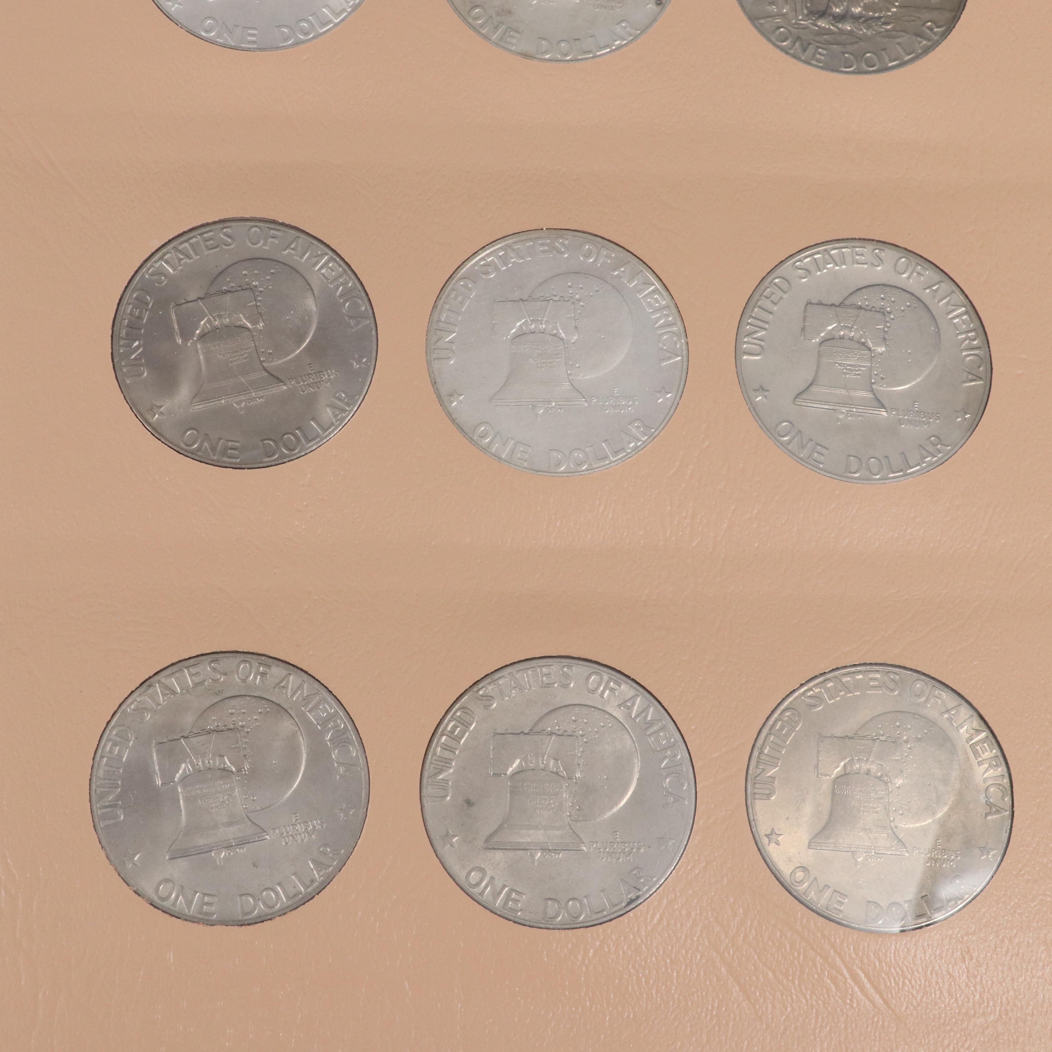 Complete Eisenhower Dollar Collection