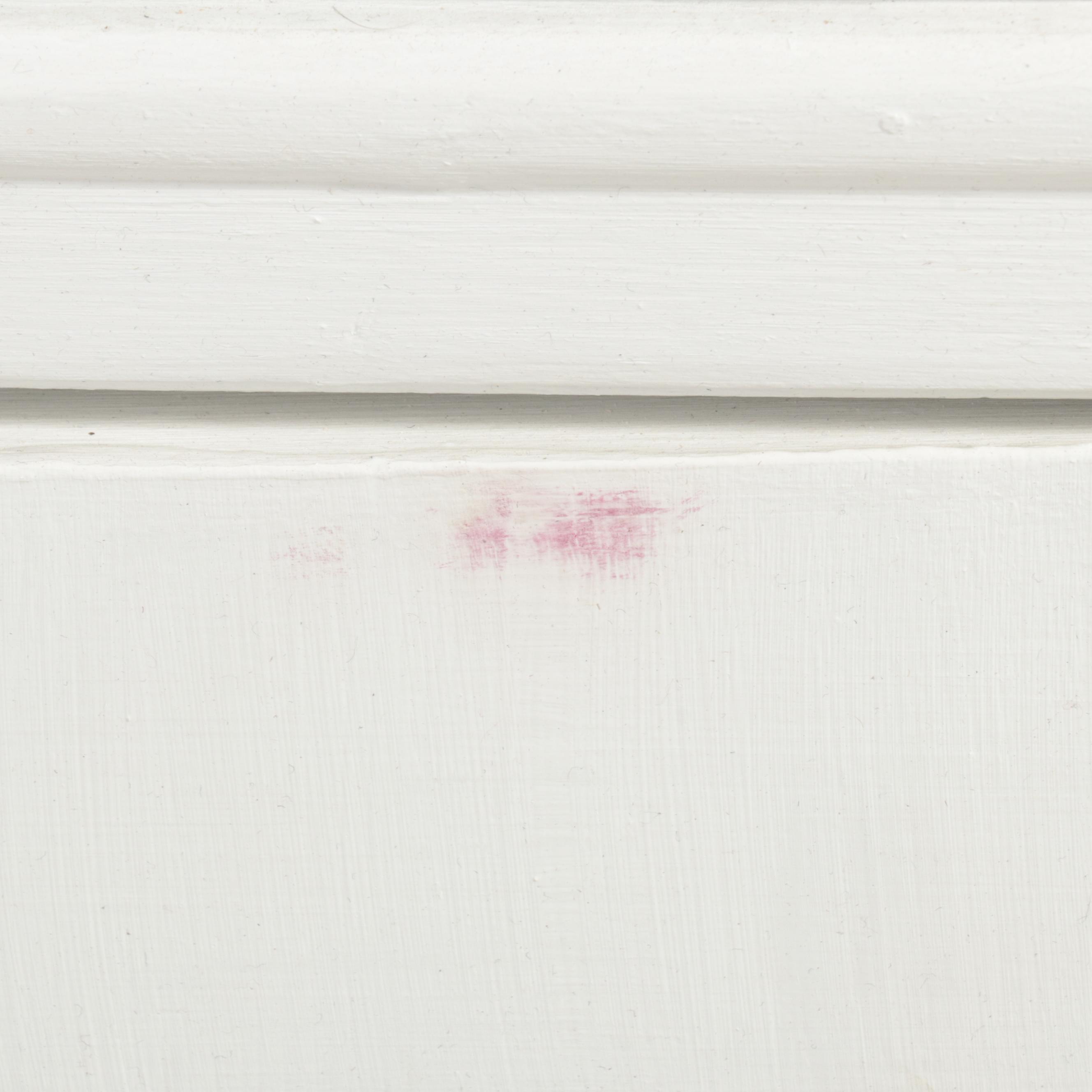 Federal Style White-Painted Corner Cabinet, 20th Century