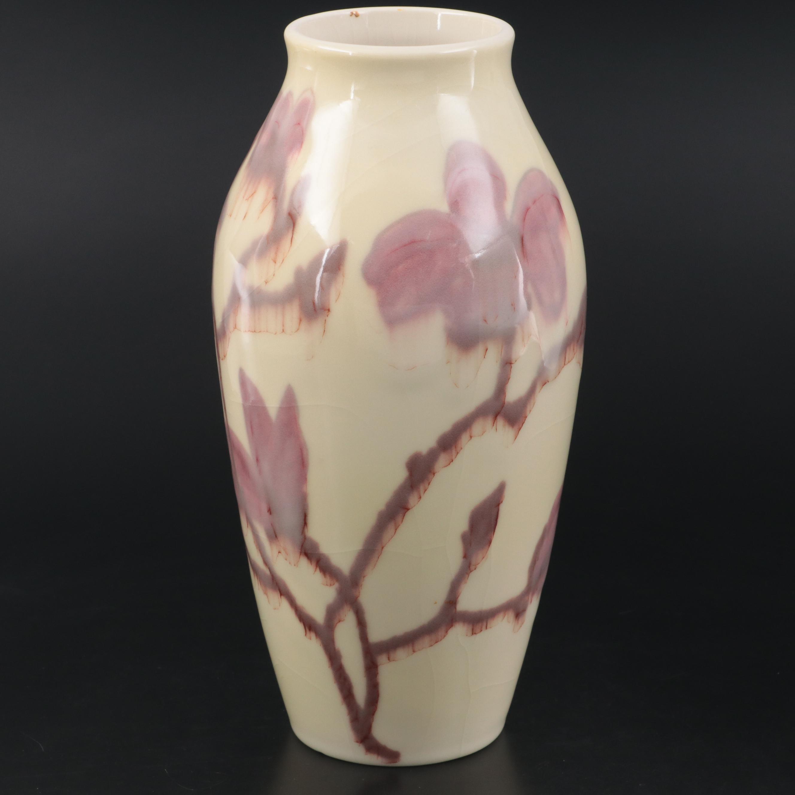 Rookwood Pottery High Gloss Lamp Base, 1950