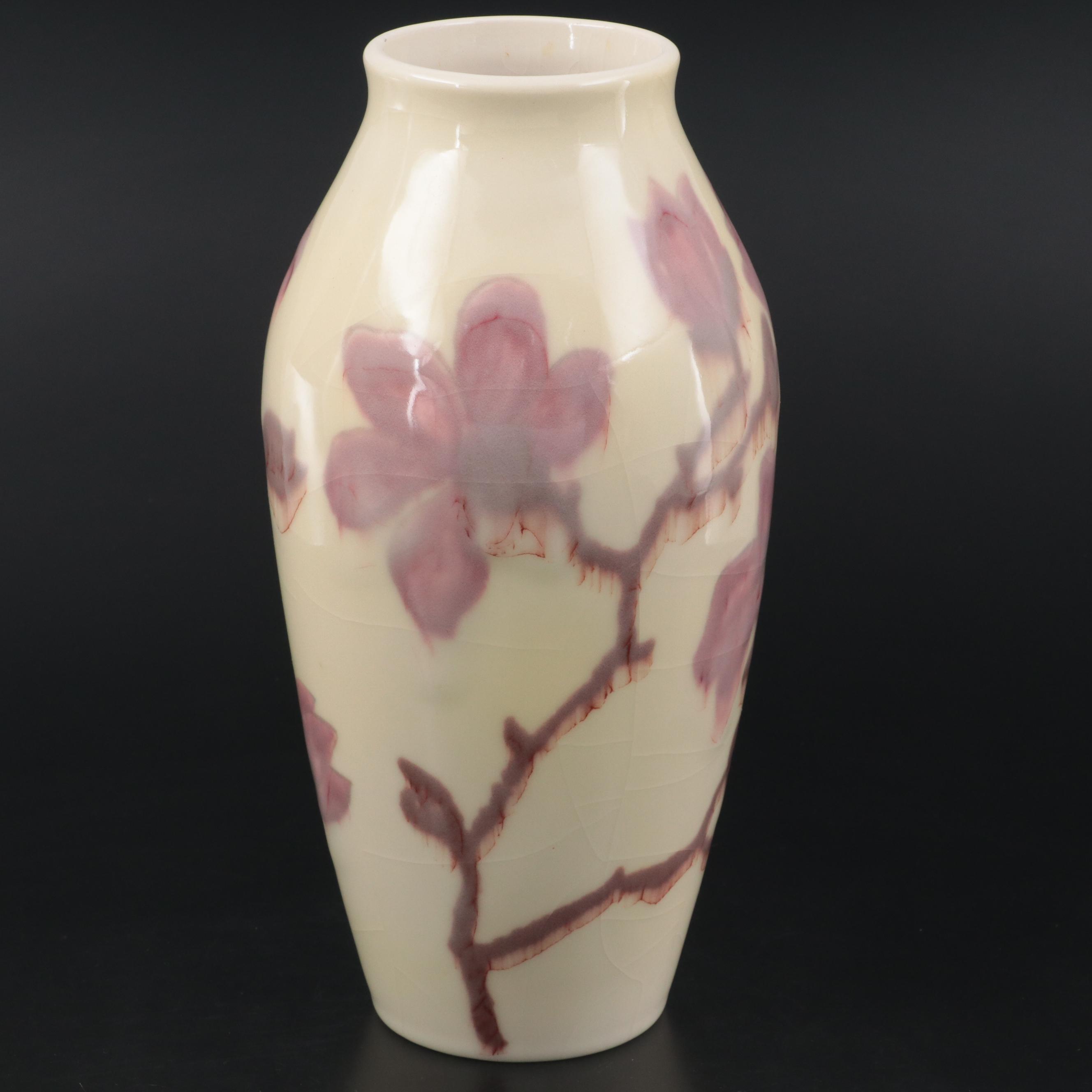 Rookwood Pottery High Gloss Lamp Base, 1950