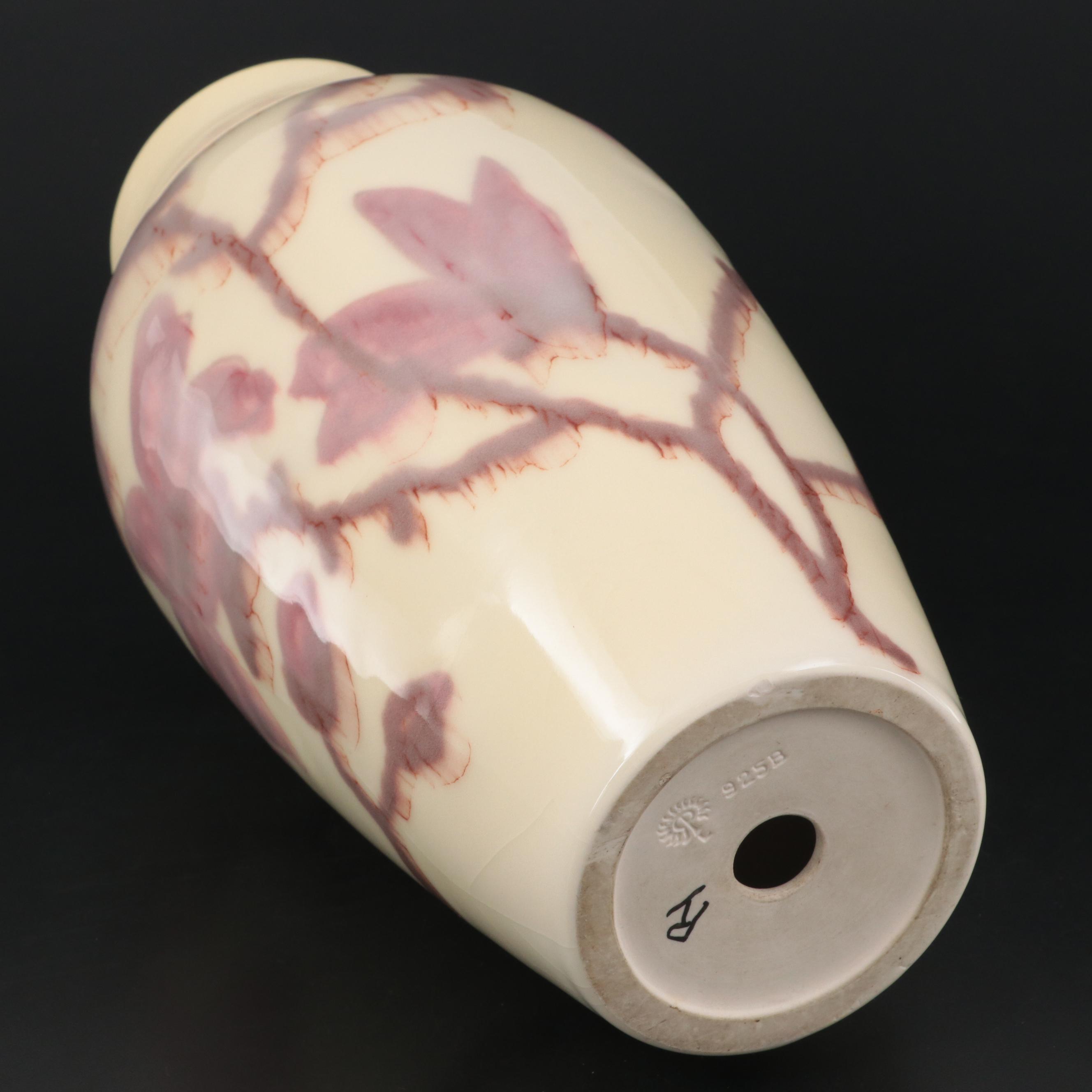 Rookwood Pottery High Gloss Lamp Base, 1950