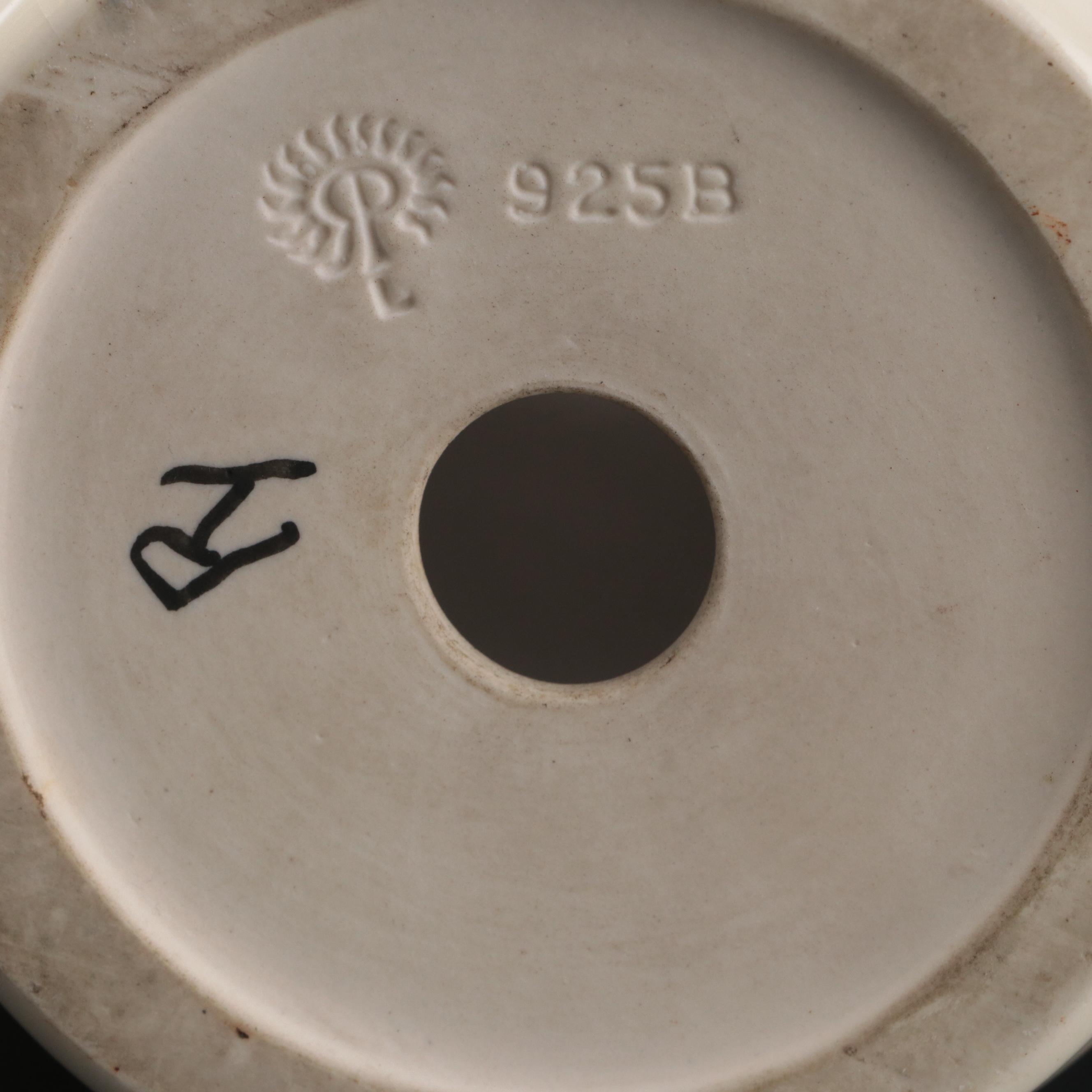 Rookwood Pottery High Gloss Lamp Base, 1950