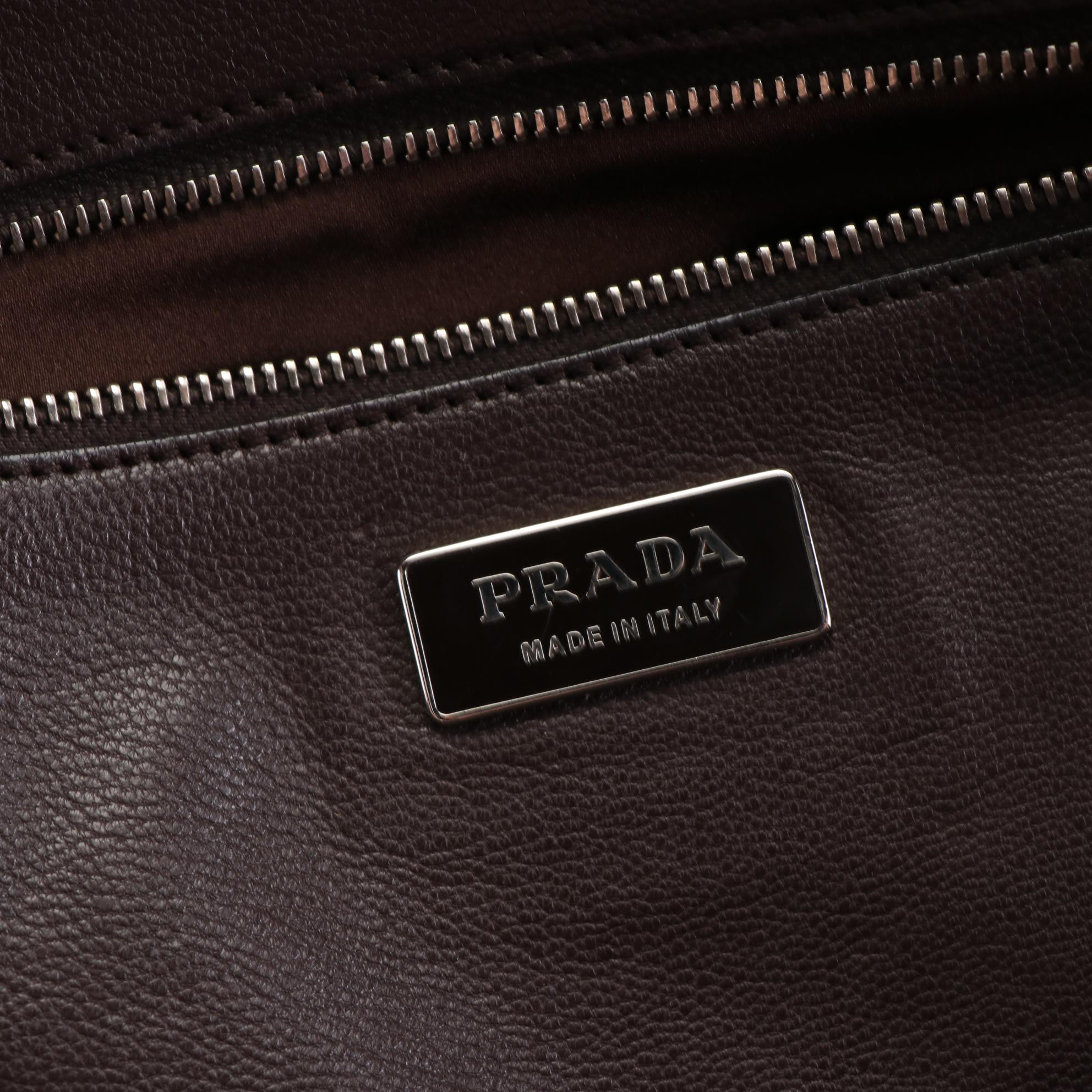 Prada Vitello Daino Leather Handbag