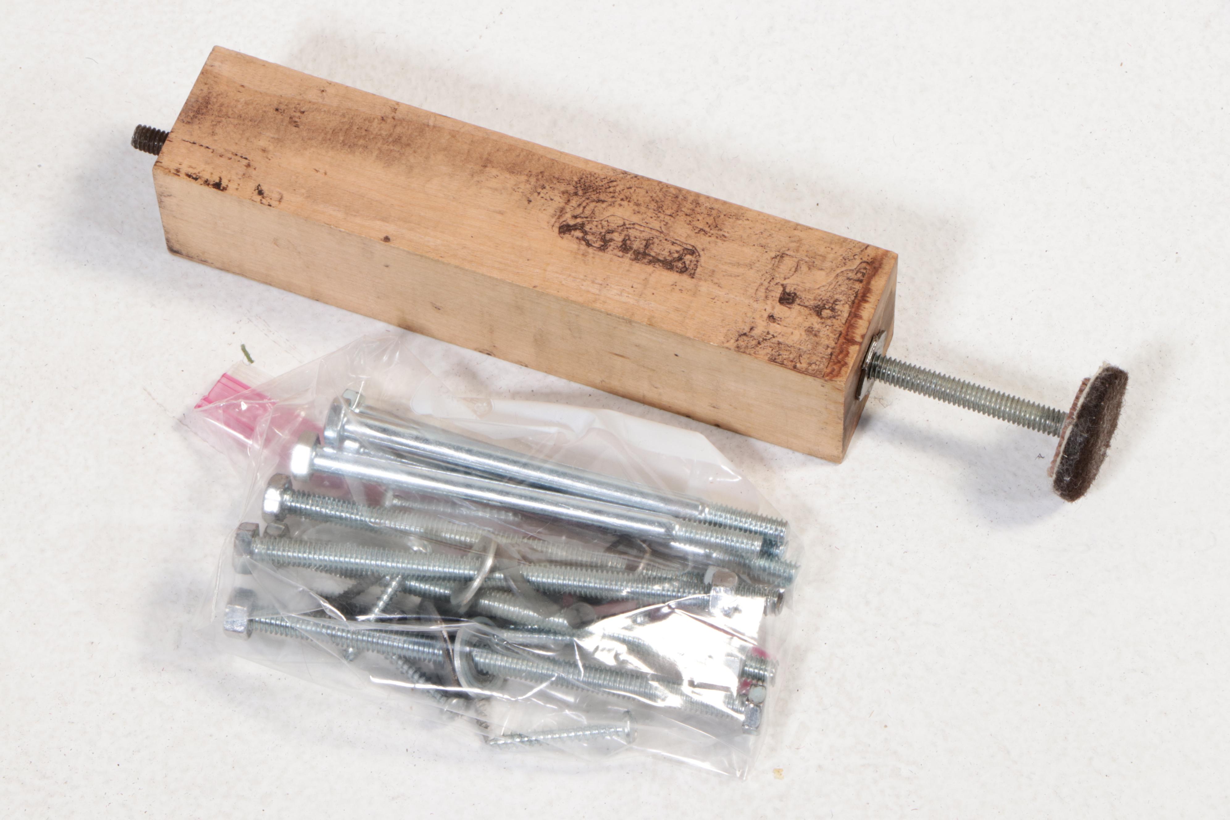 Carved Cherry Queen Size Four Poster Bed Frame