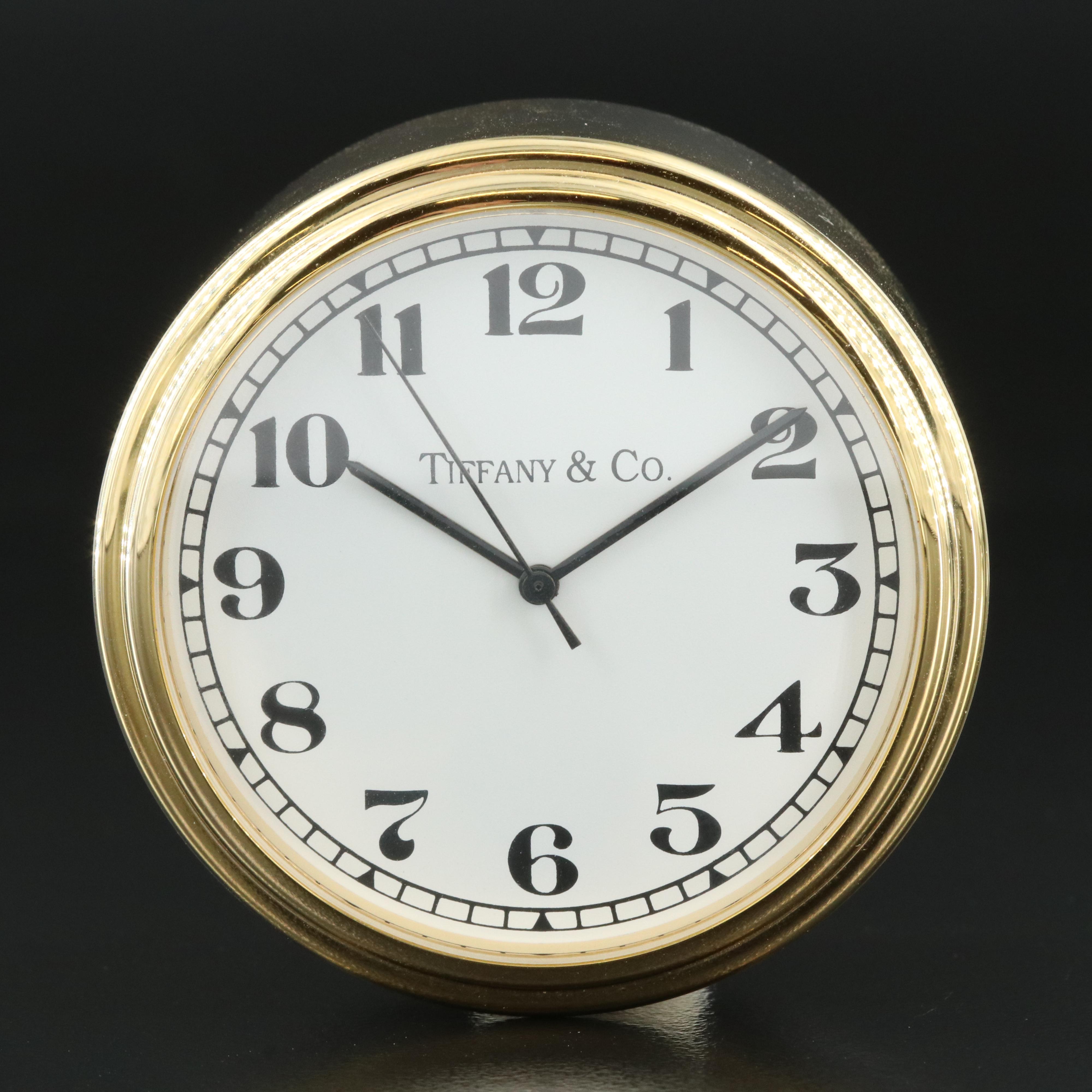 Tiffany & Co. Quartz Desk Clock