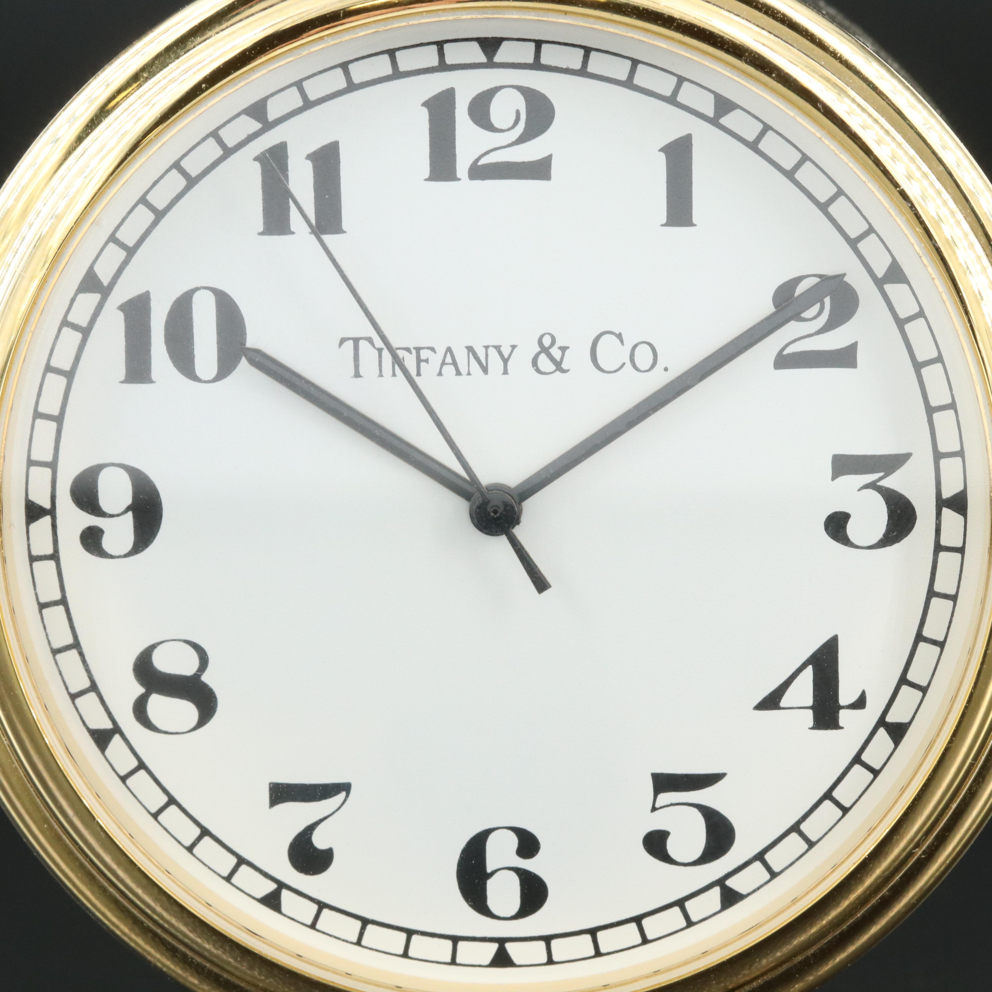 Tiffany & Co. Quartz Desk Clock