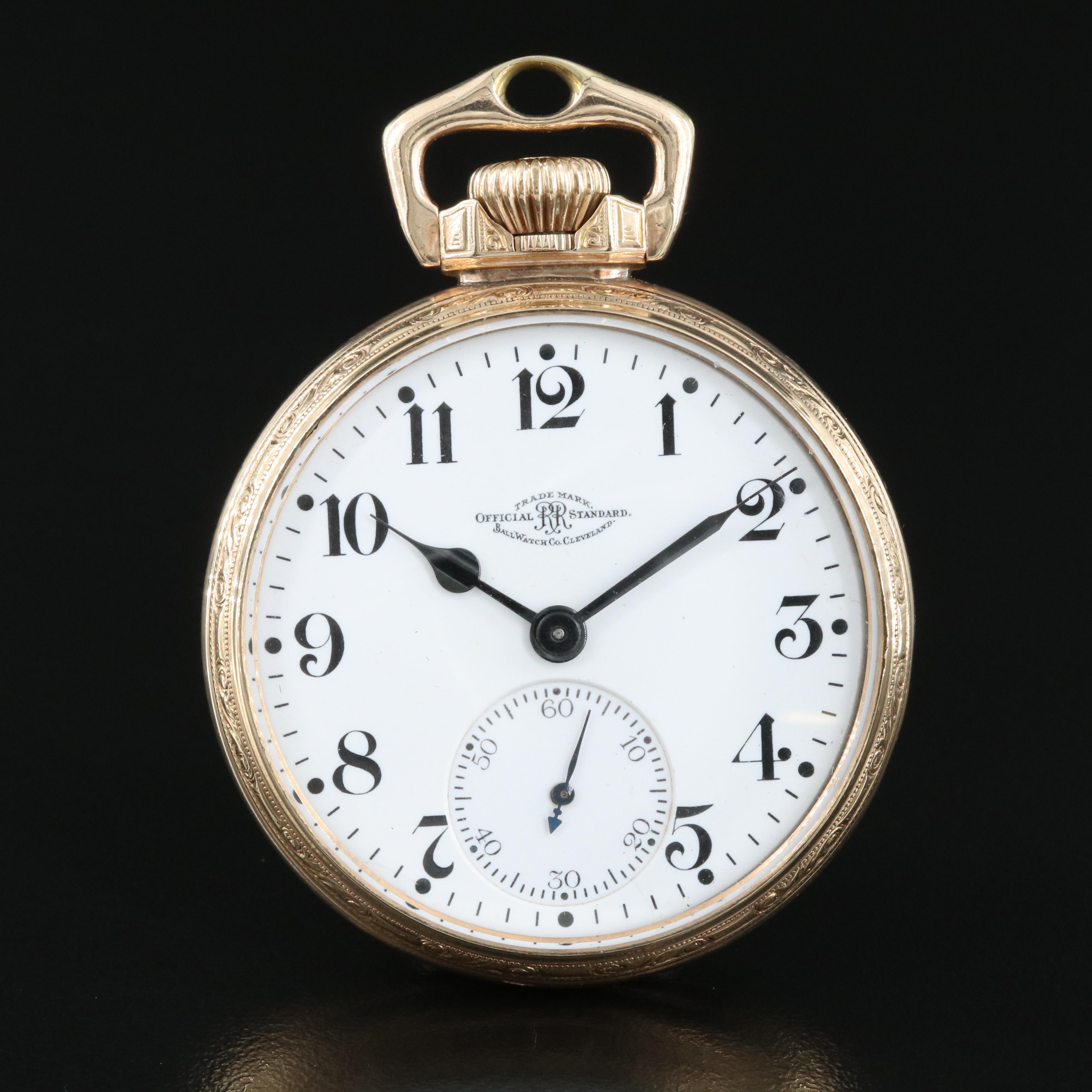 Ball Official Railroad Standard Pocket Watch
