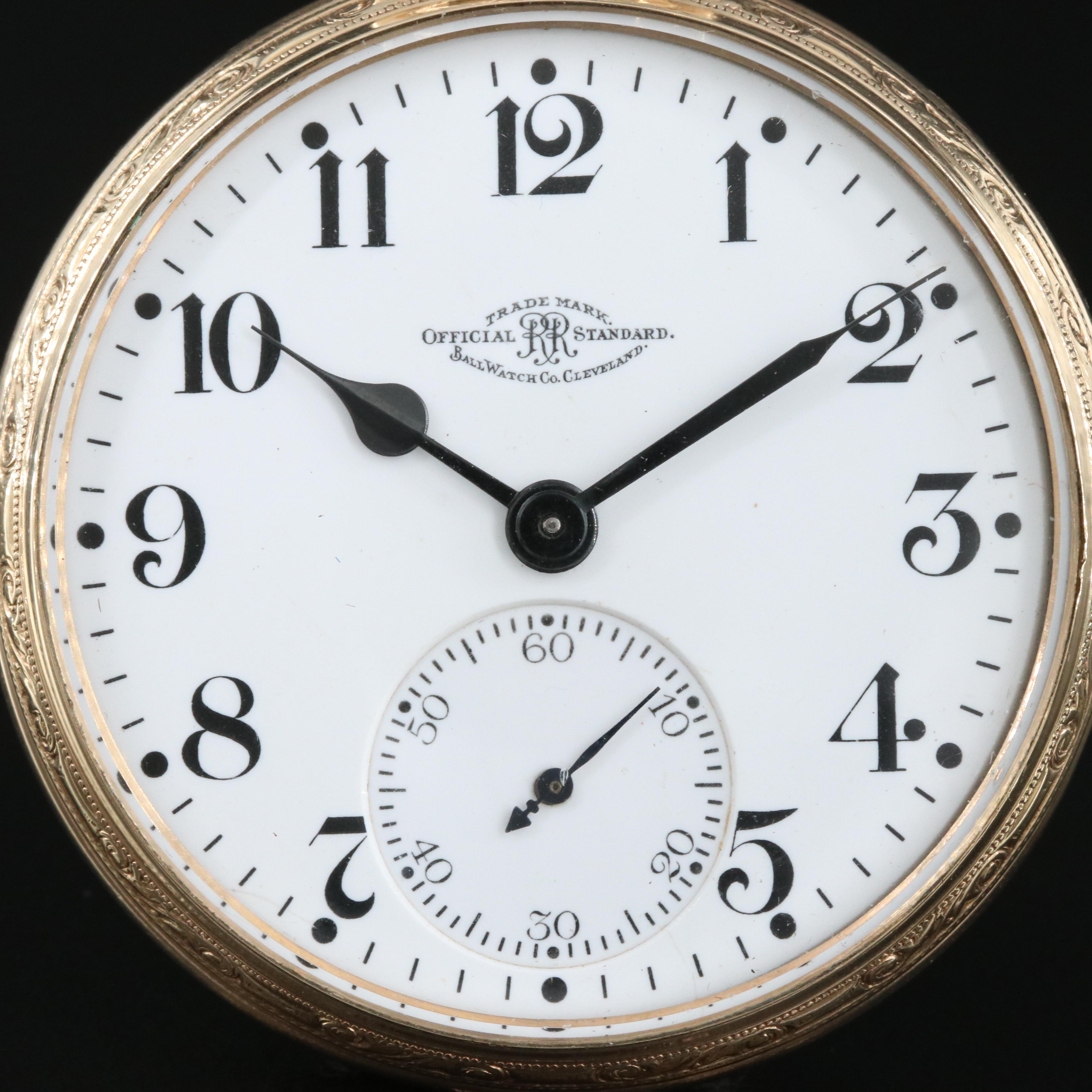 Ball Official Railroad Standard Pocket Watch
