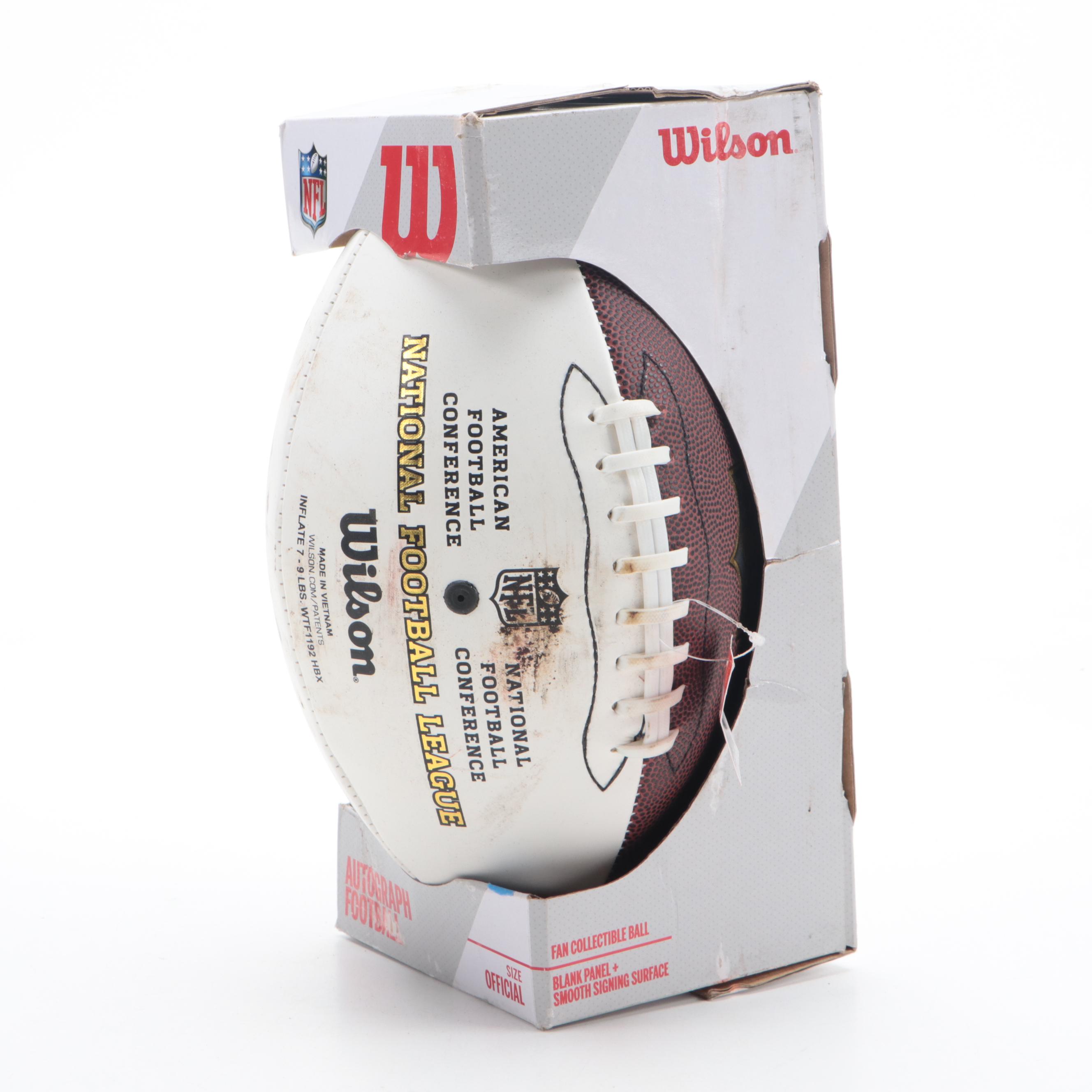 Baker Mayfield Signed Wilson NFL Football