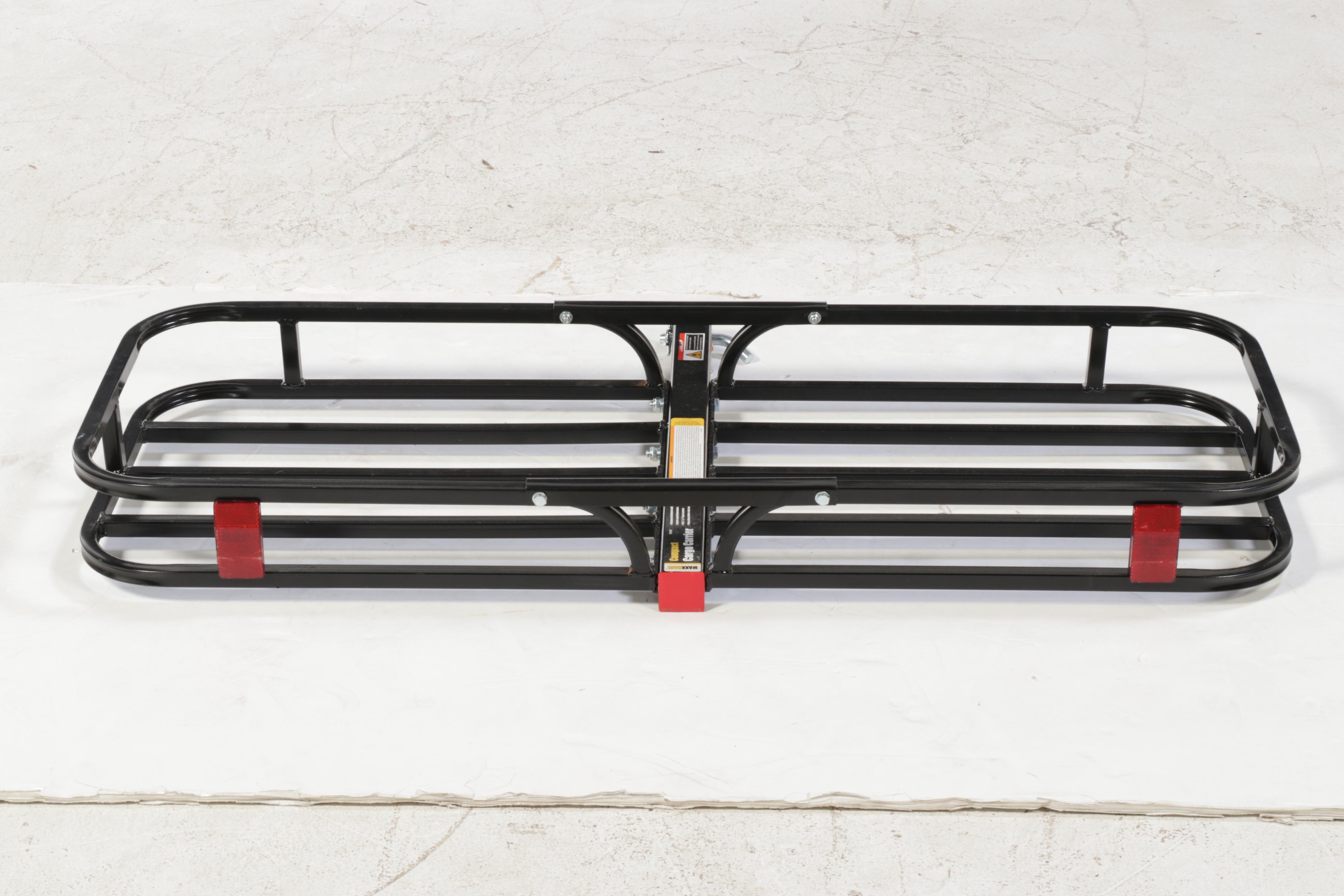 MaxxHaul Powder-Coated Steel Compact Hitch Cargo Carrier