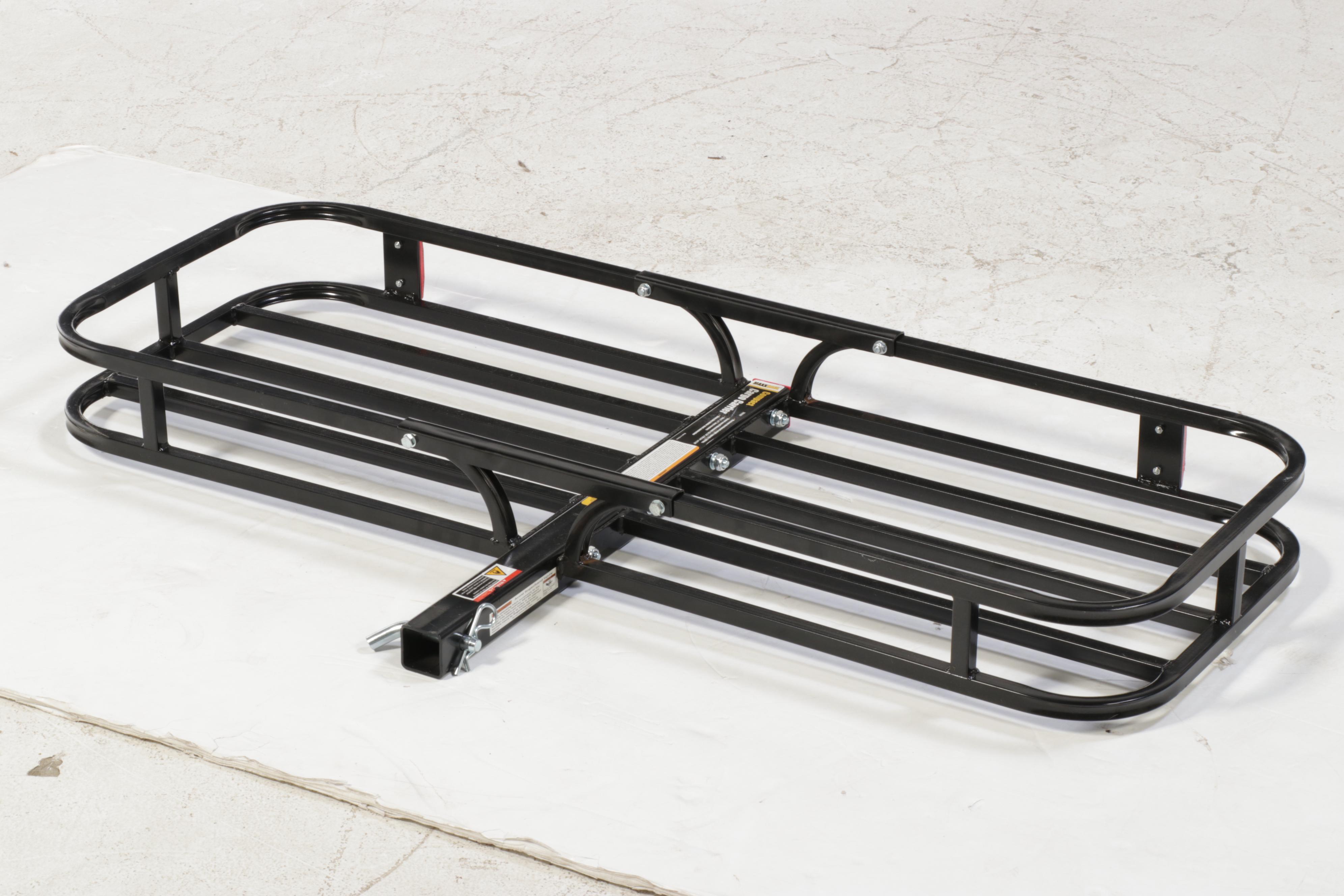 MaxxHaul Powder-Coated Steel Compact Hitch Cargo Carrier