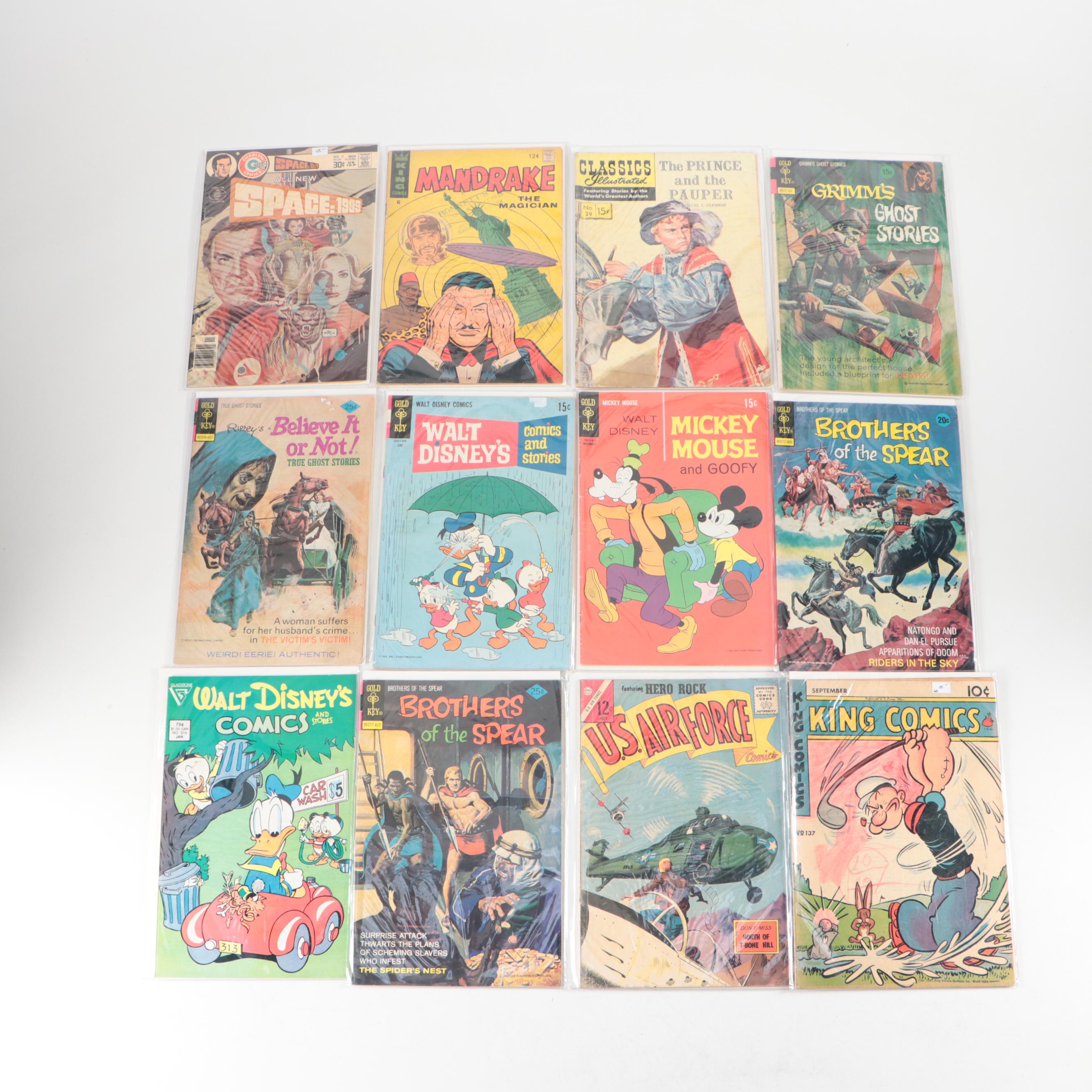 Golden-Modern Age Comic Books Featuring "Flash Gordon", "Hercules", and More