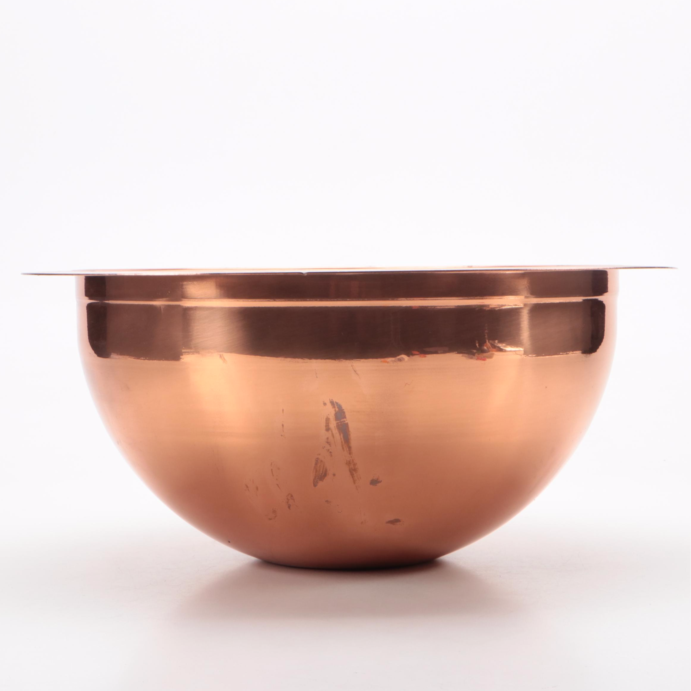 Copper Mixing Bowl