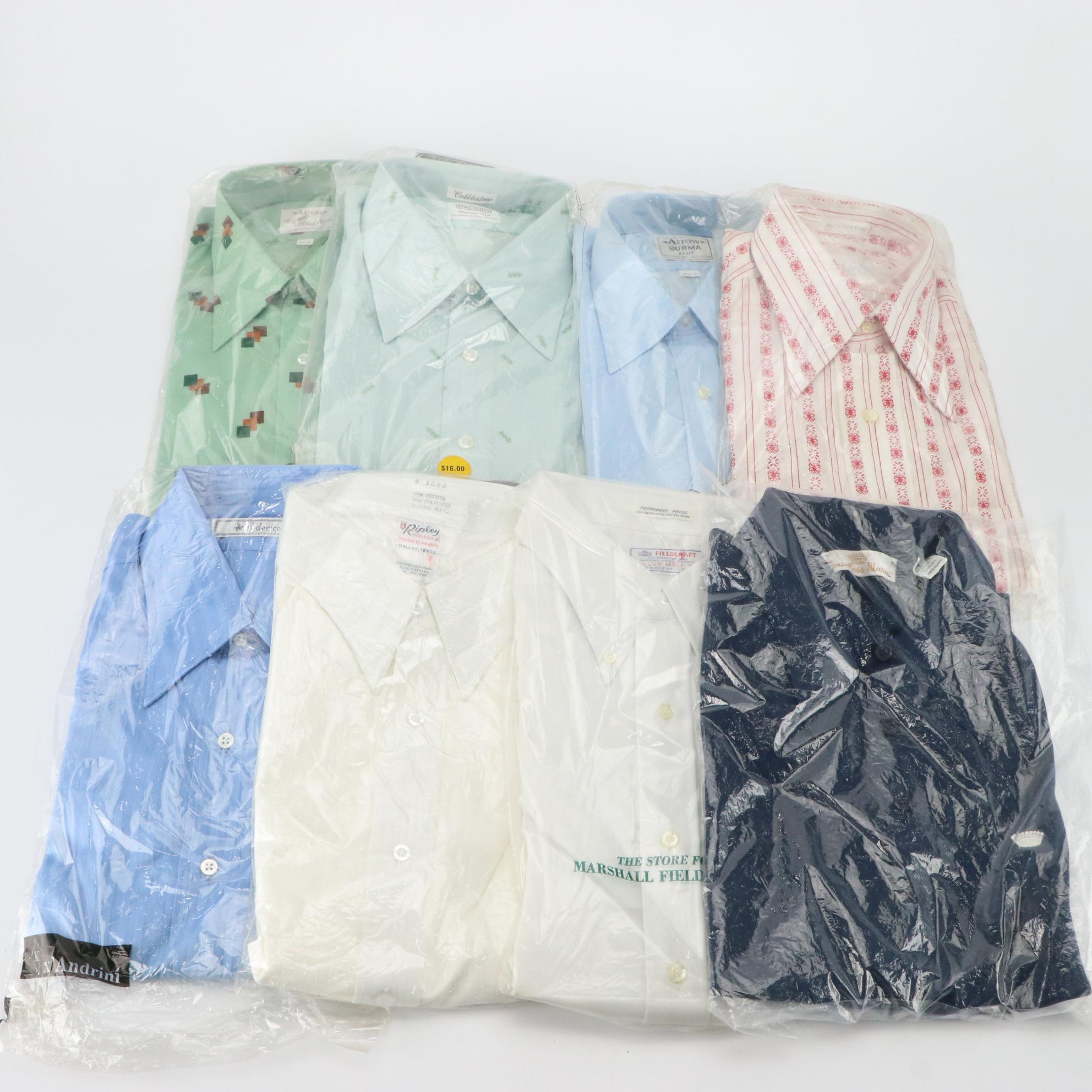 Men's Point Collar Dress Shirts/Polo Including Arrow in Original Packaging