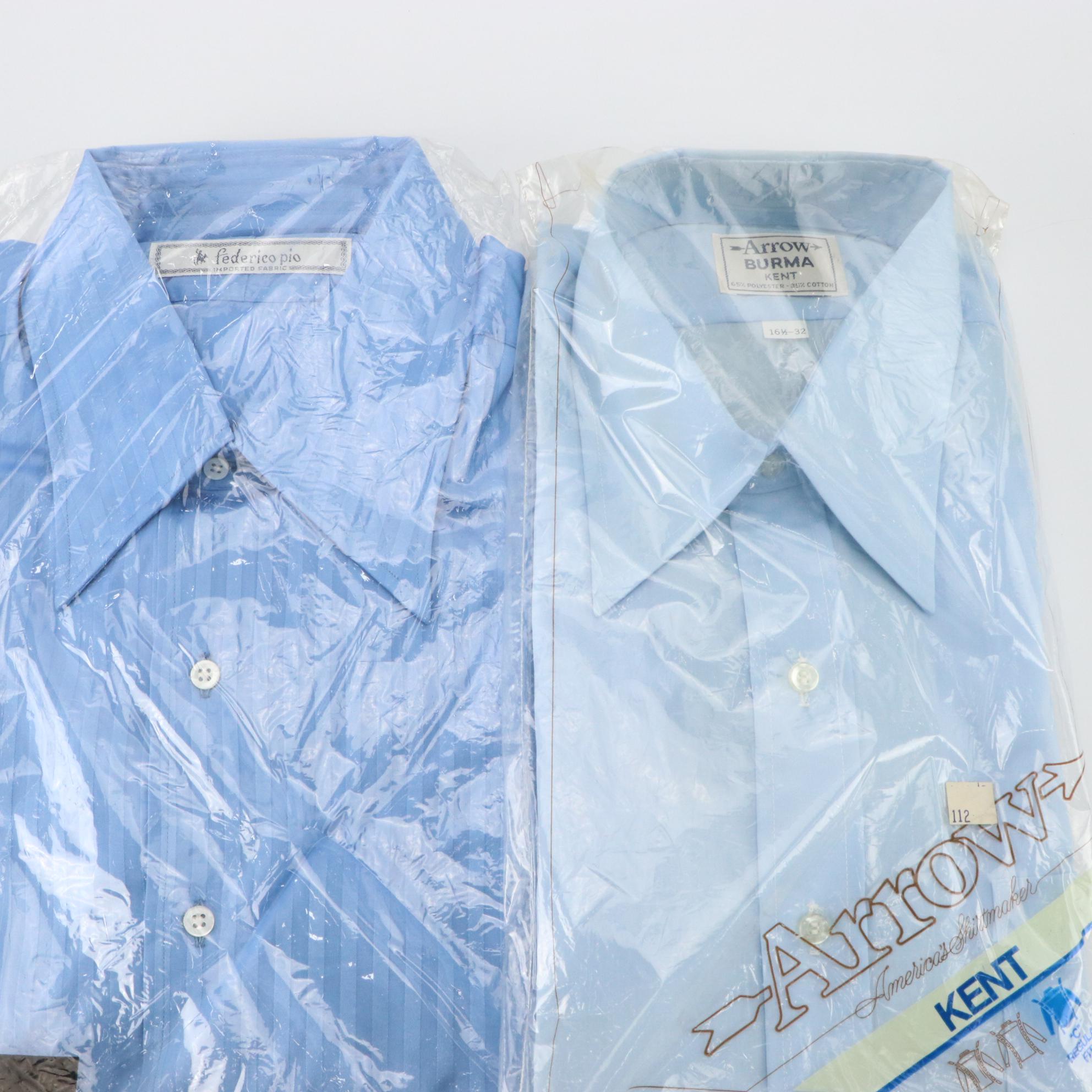 Men's Point Collar Dress Shirts/Polo Including Arrow in Original Packaging