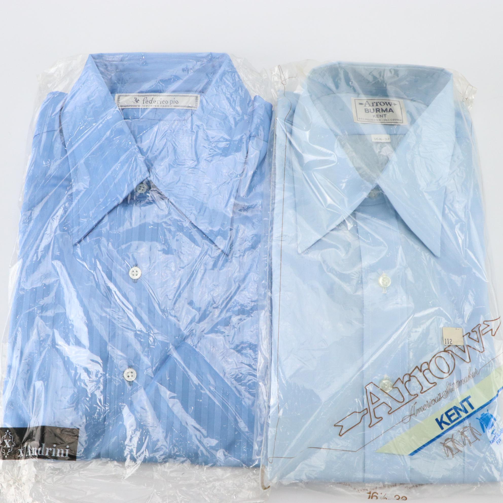 Men's Point Collar Dress Shirts/Polo Including Arrow in Original Packaging